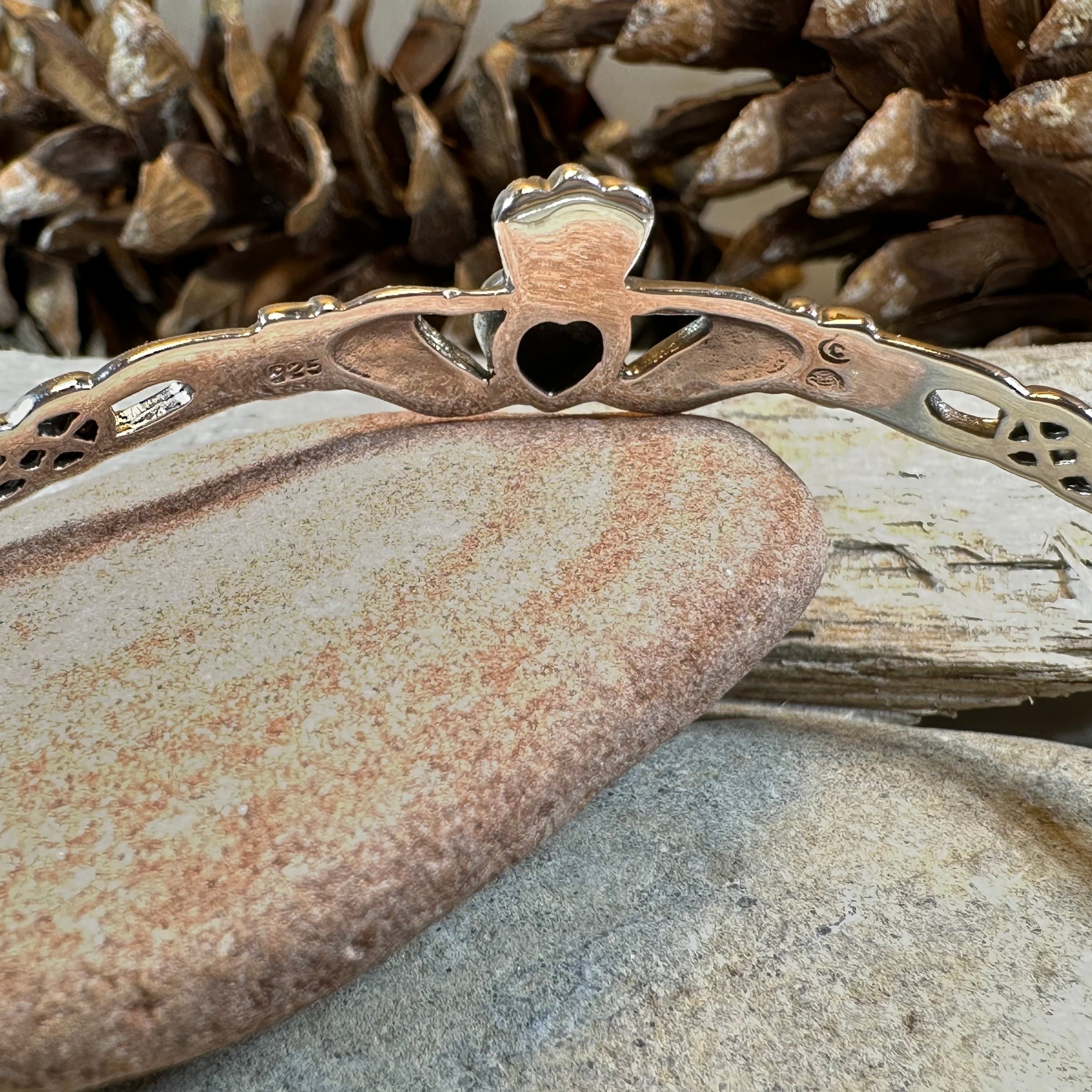 Pure Romance Irish Claddagh Bracelet