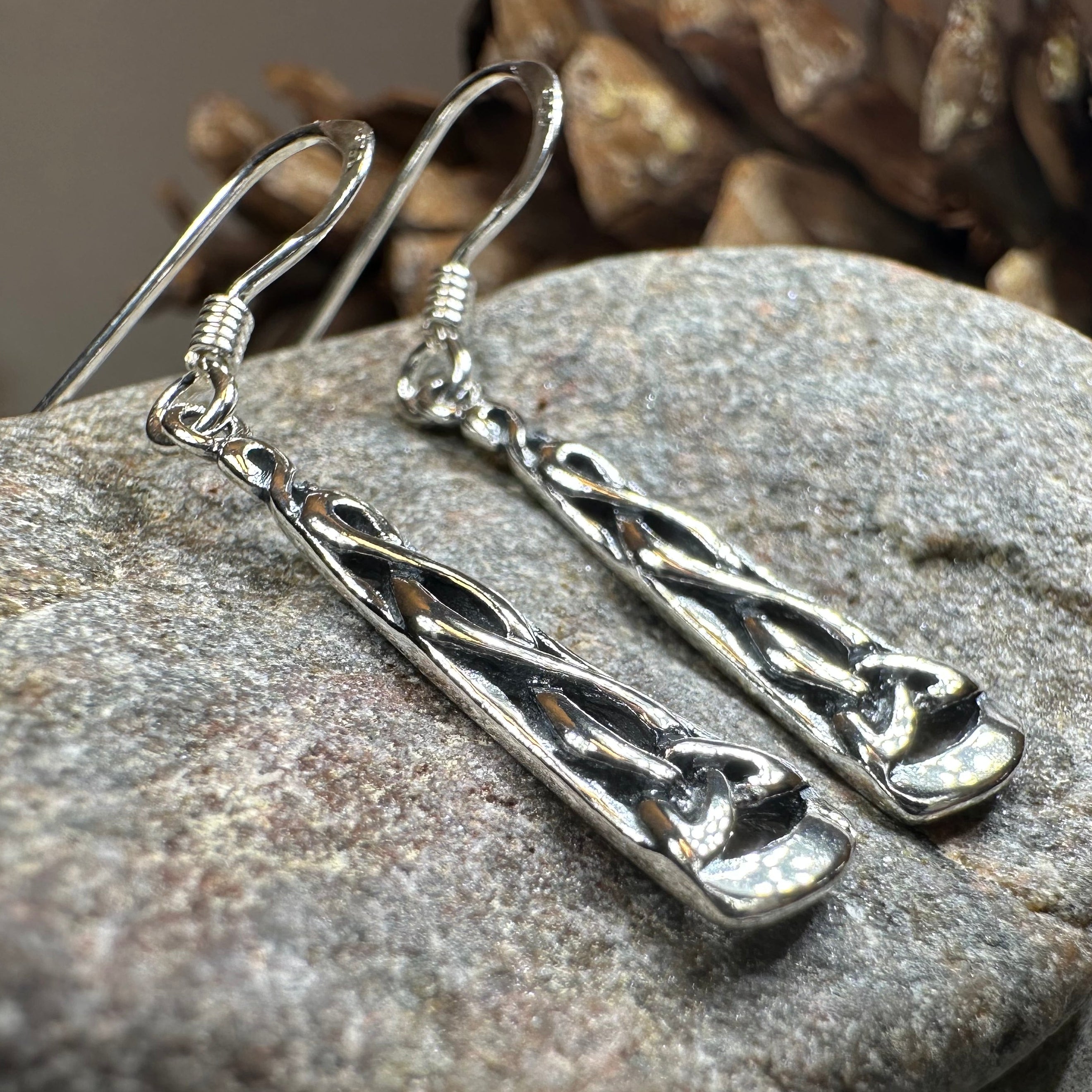 Gentle Celtic Knot Earrings