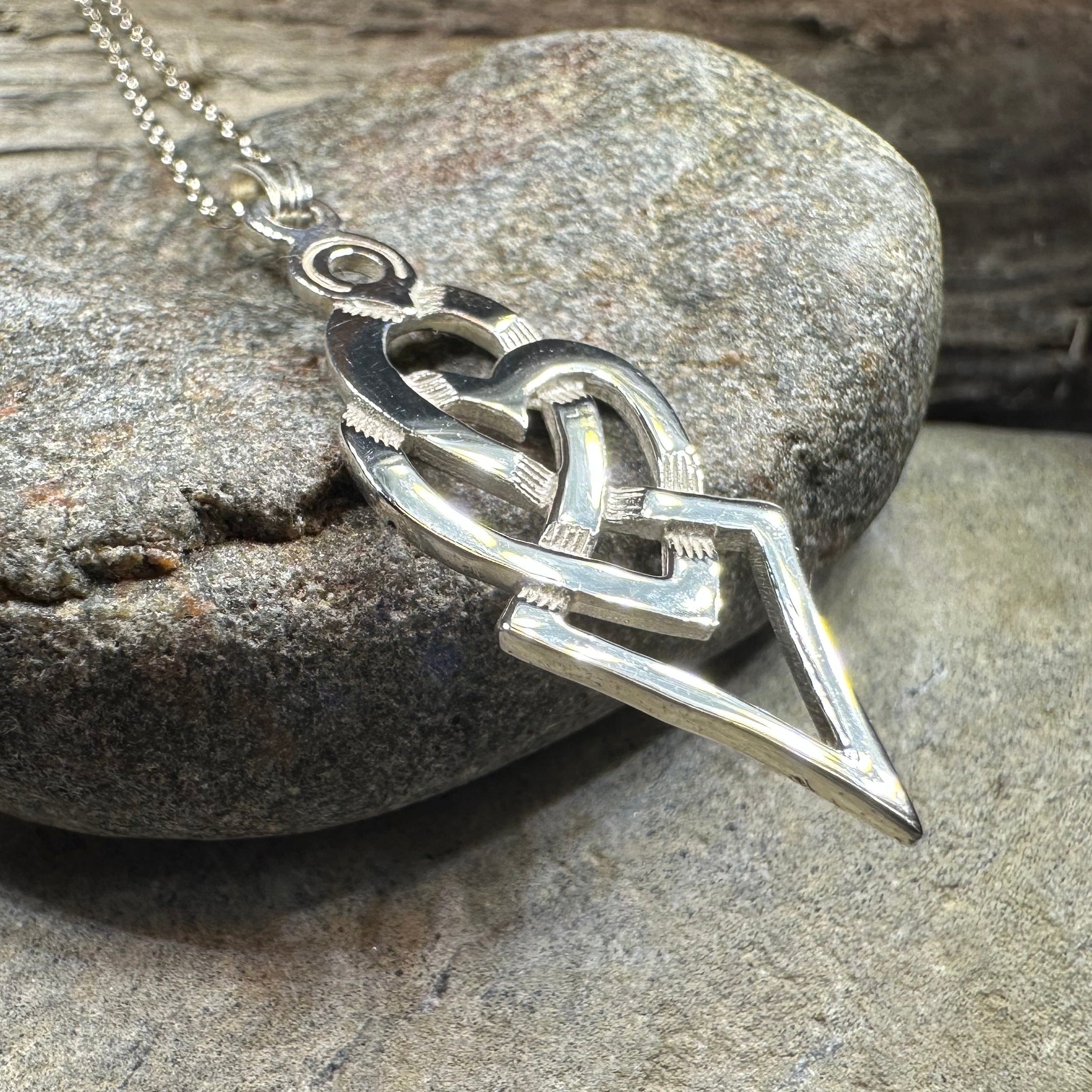 Fior Celtic Love Knot Necklace - Handmade in Scotland