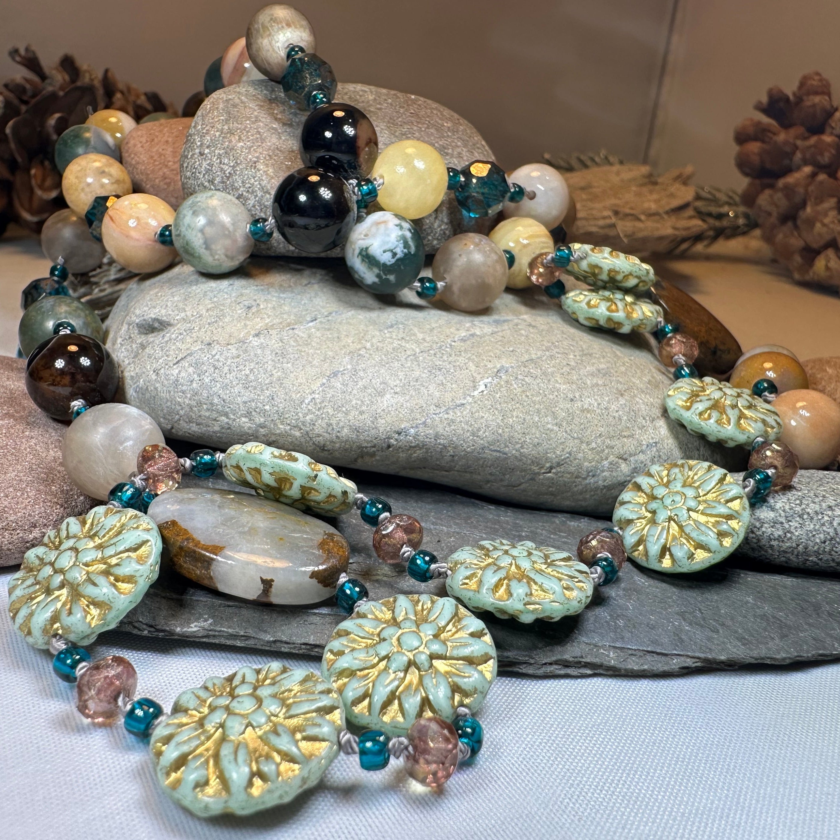Autumn Morning Long Necklace