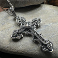 Jehanne Marcasite Cross Necklace