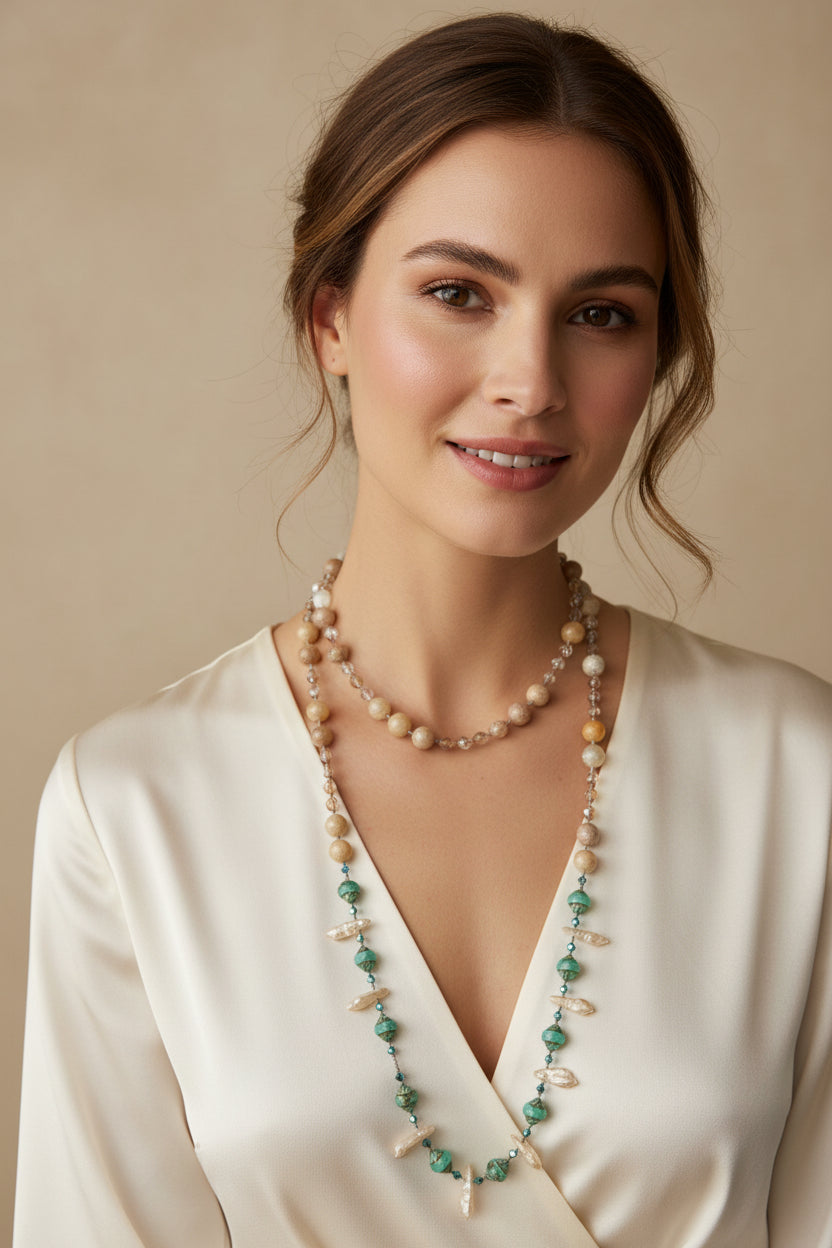 Keem Bay Crystal Necklace