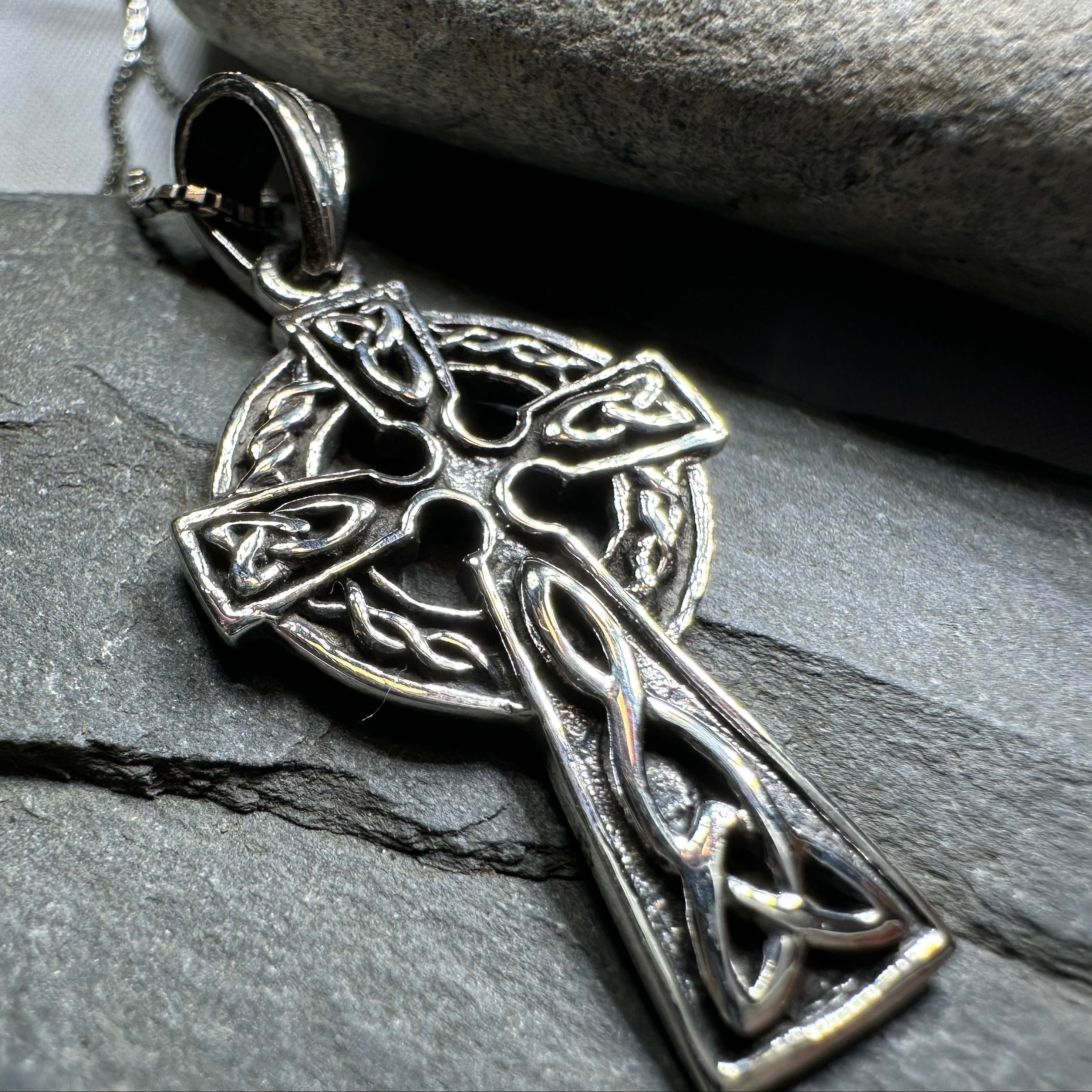 True Path Celtic Cross Necklace