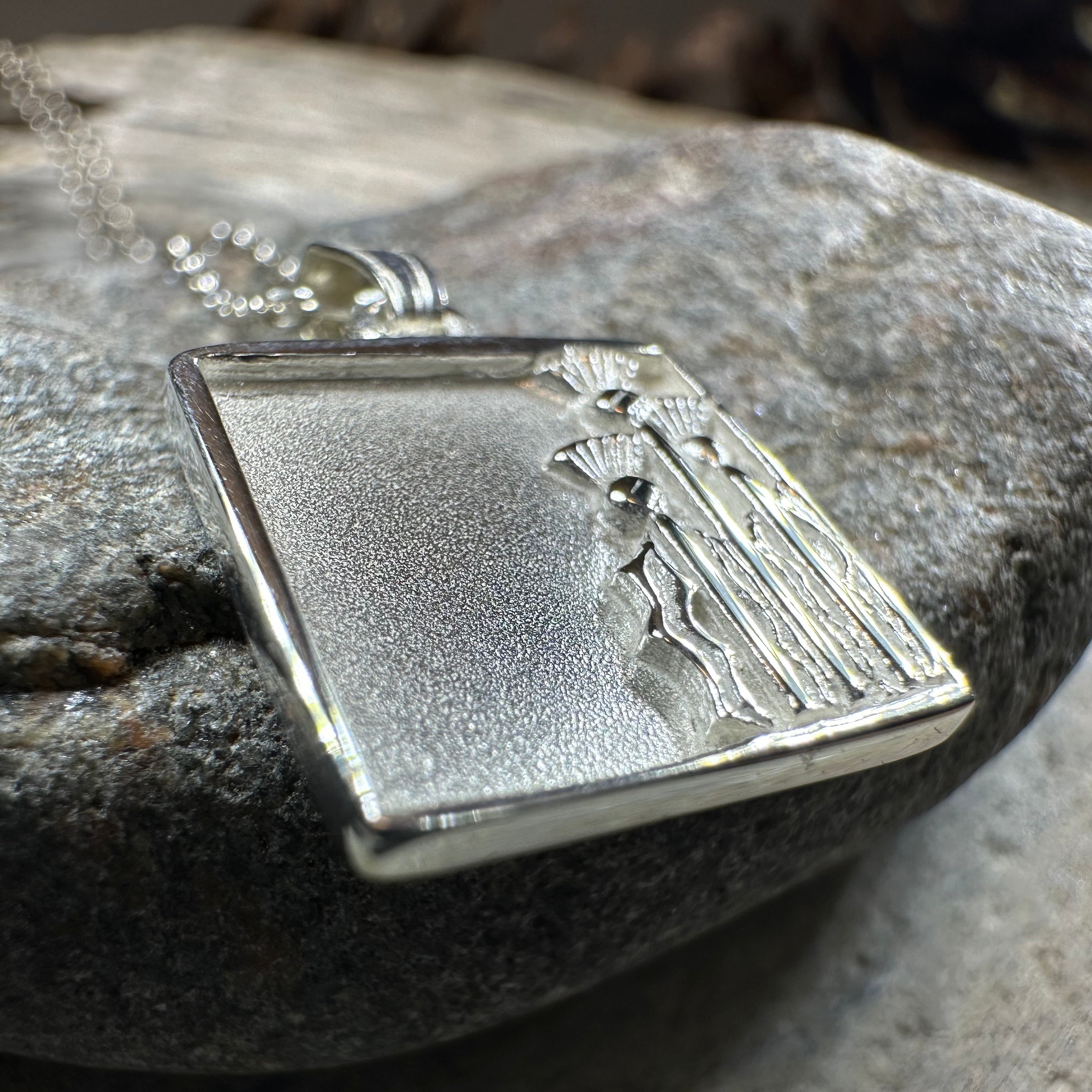 Tarbet Scottish Thistle Necklace - Handmade in Scotland