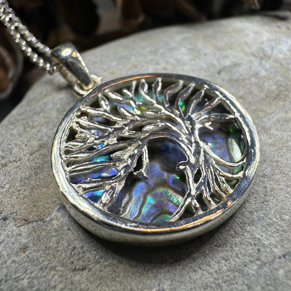 Aila Tree of Life Necklace in Sterling Silver