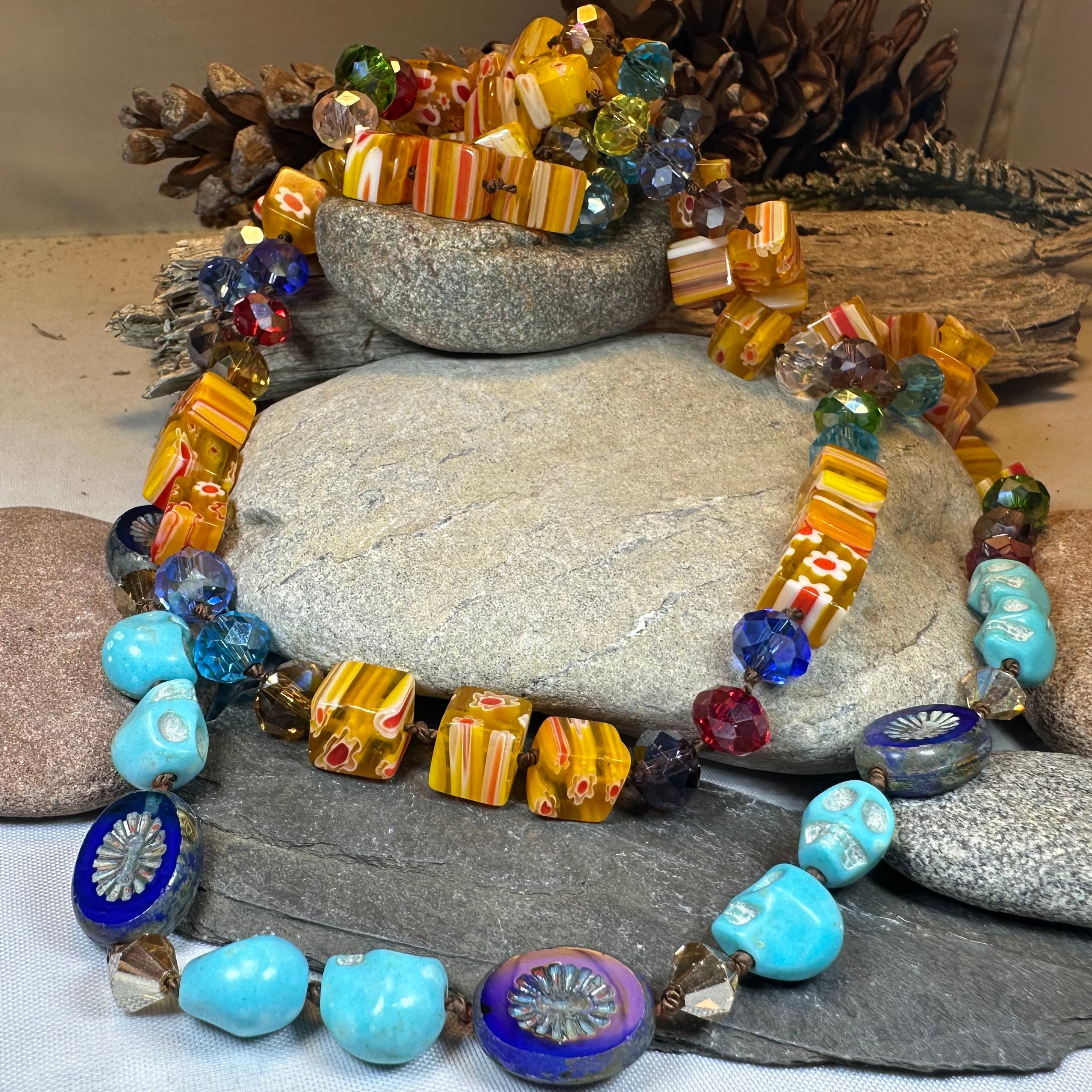 Tropical Carnival Long Necklace