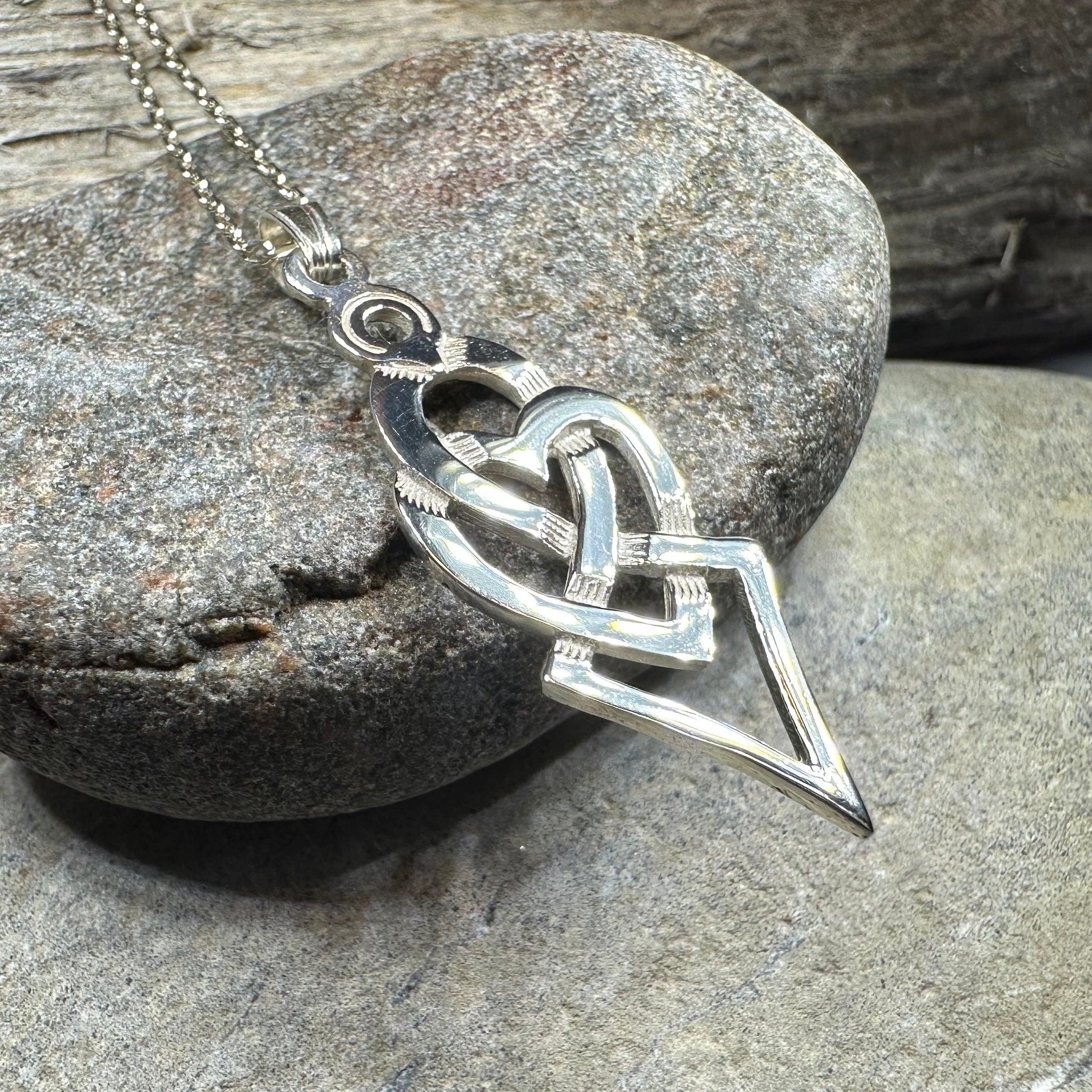 Fior Celtic Love Knot Necklace - Handmade in Scotland