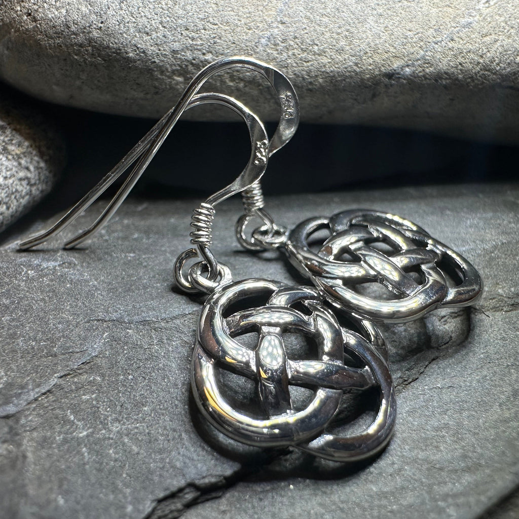 Classic Celtic Dara Knot Earrings