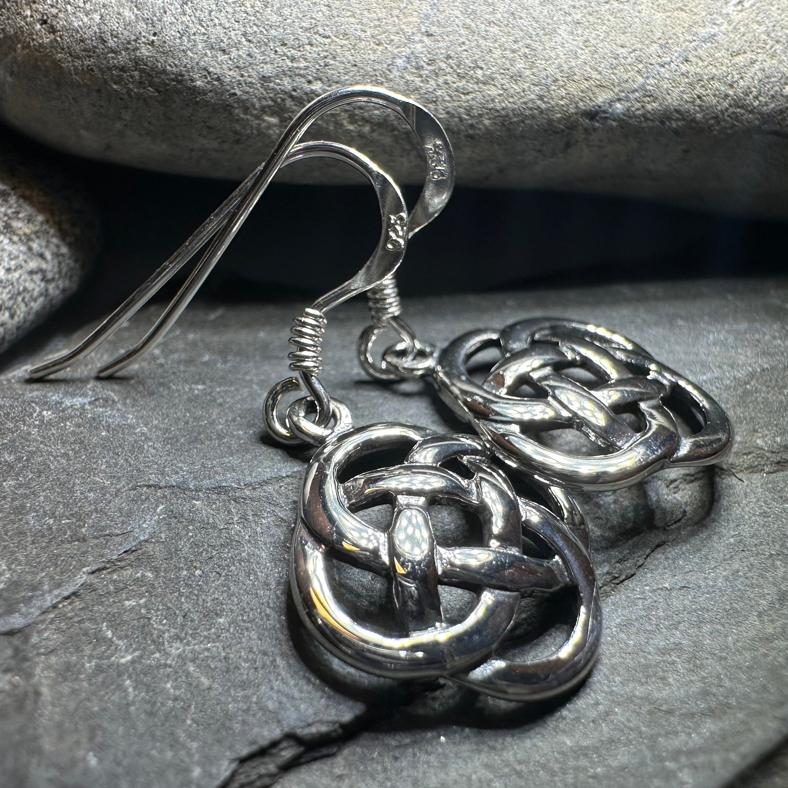 Classic Celtic Dara Knot Earrings