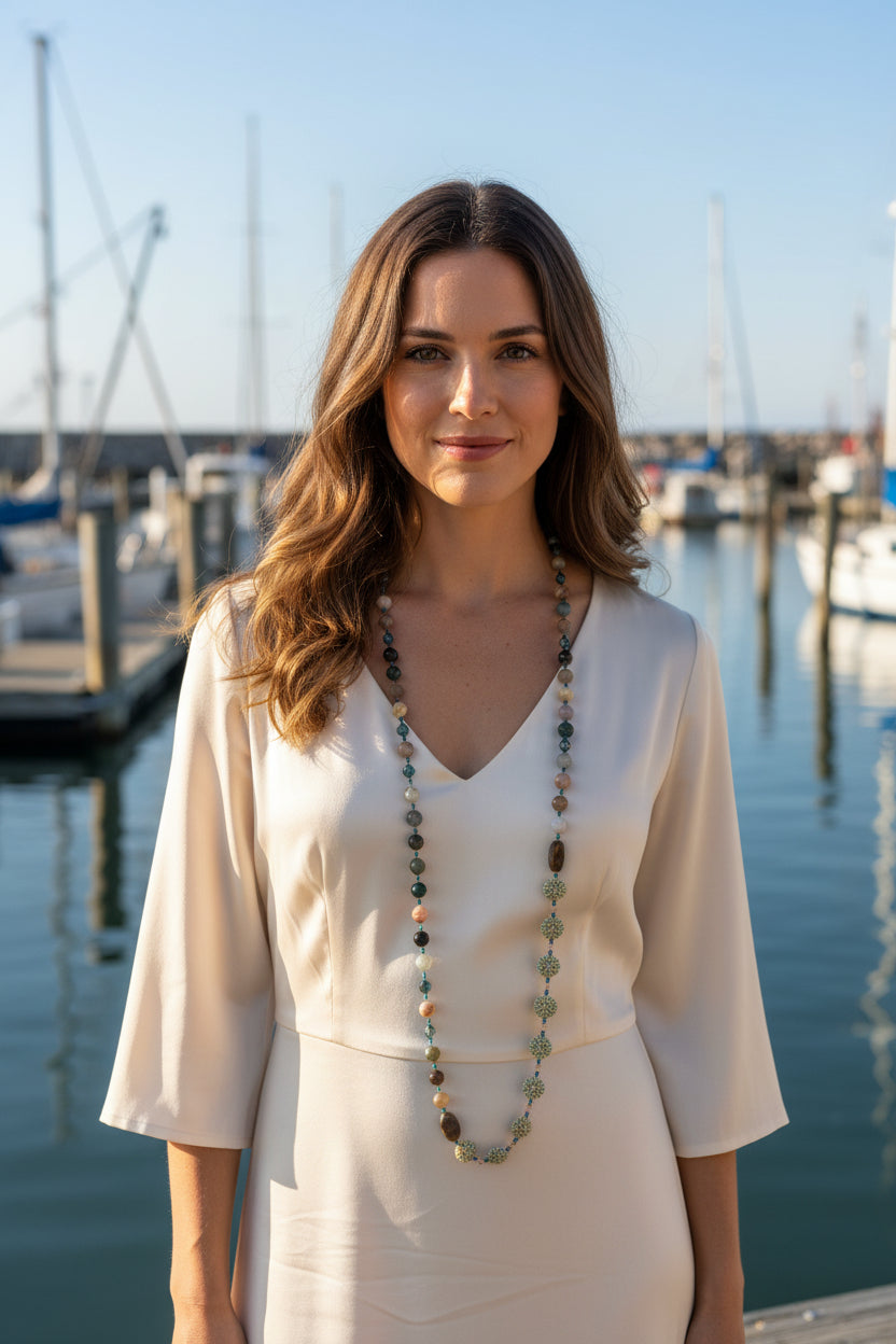 Autumn Morning Long Necklace