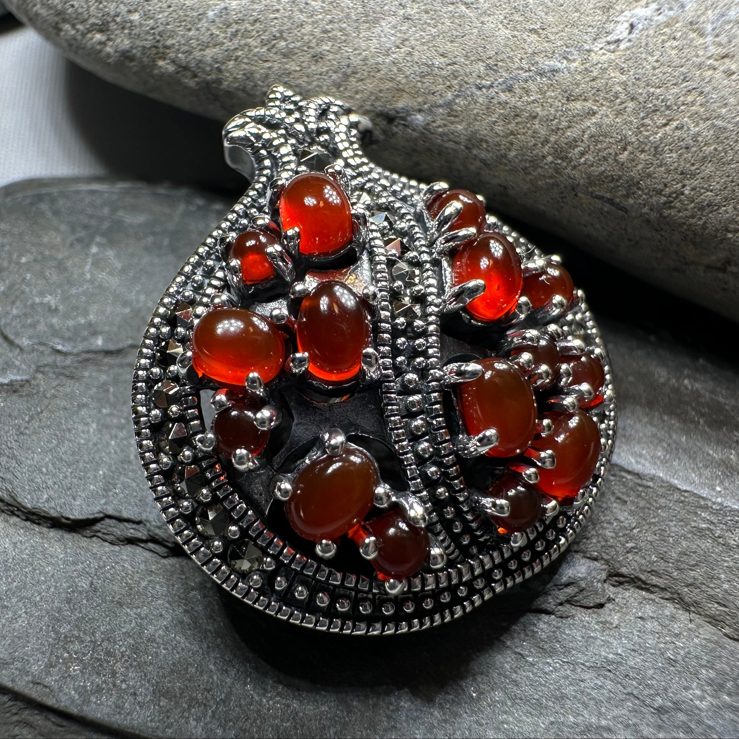 Ripe Pomegranate Brooch
