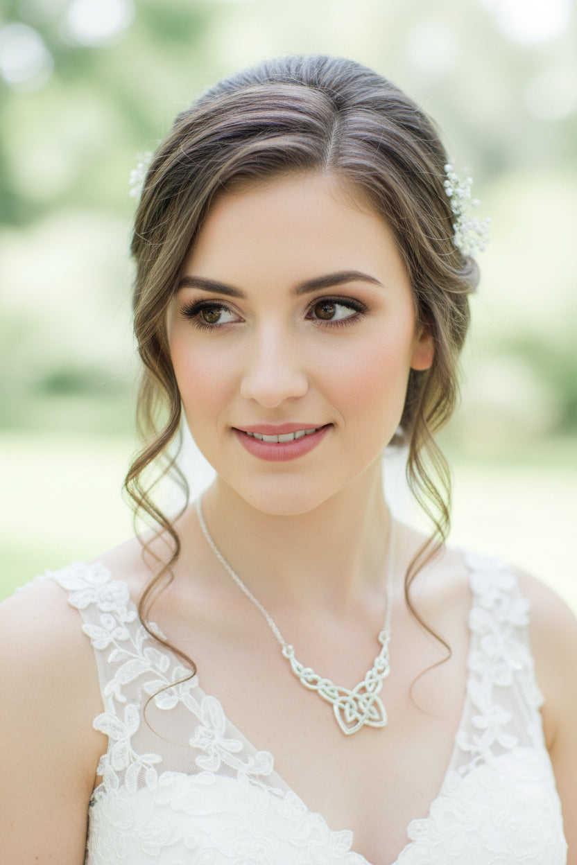 Trina Celtic Knot Necklace - Handmade in Scotland