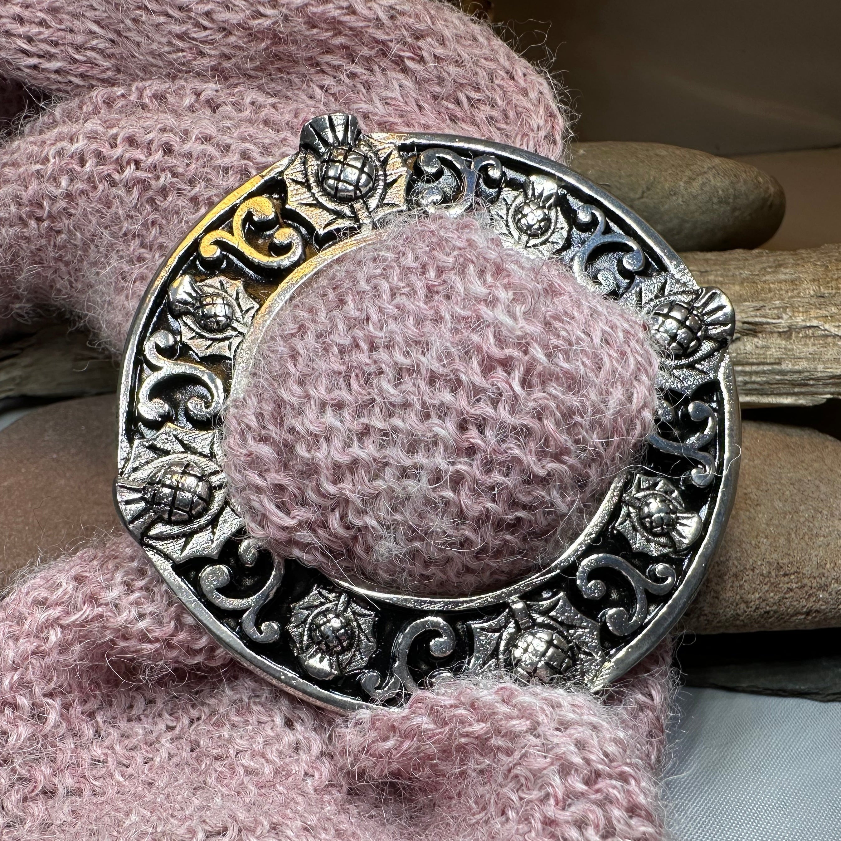 Thistle Scarf Ring