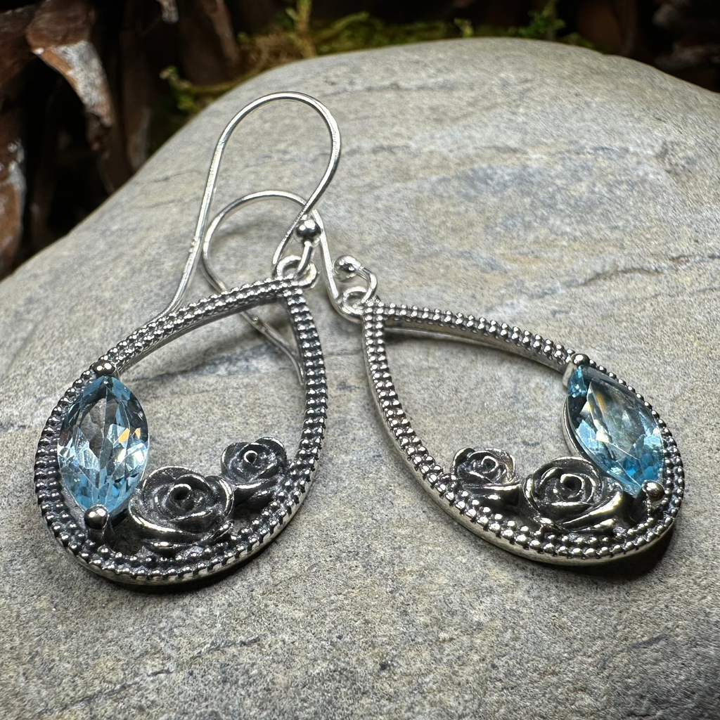 Sweet Irish Rose Earrings for Women