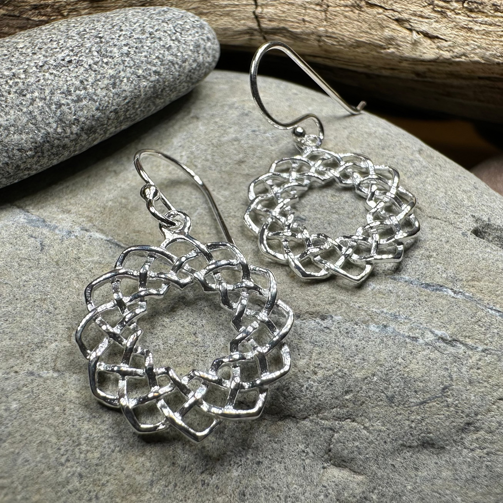 Celtic Eternity Knot Earrings