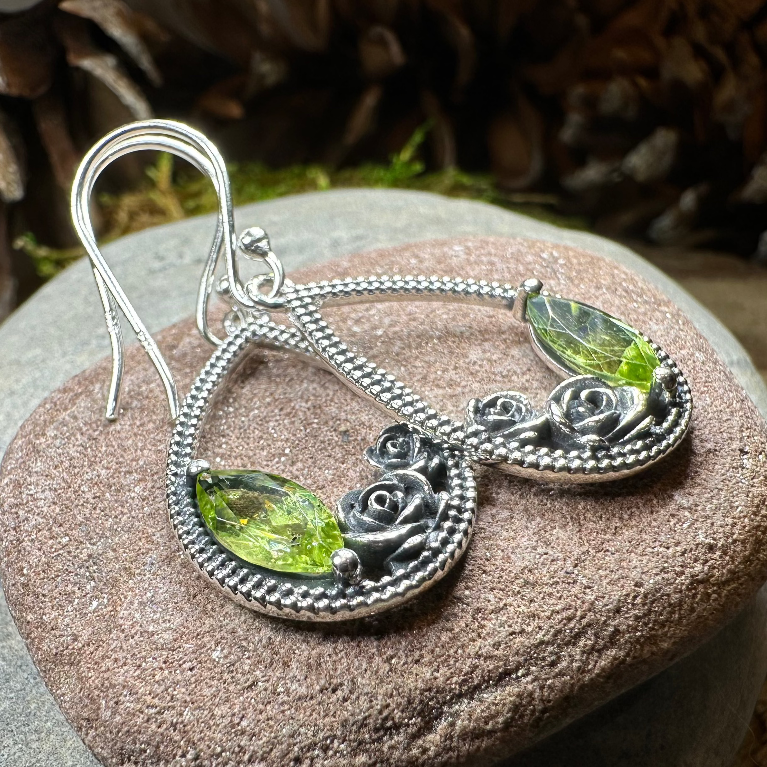 Sweet Irish Rose Earrings for Women