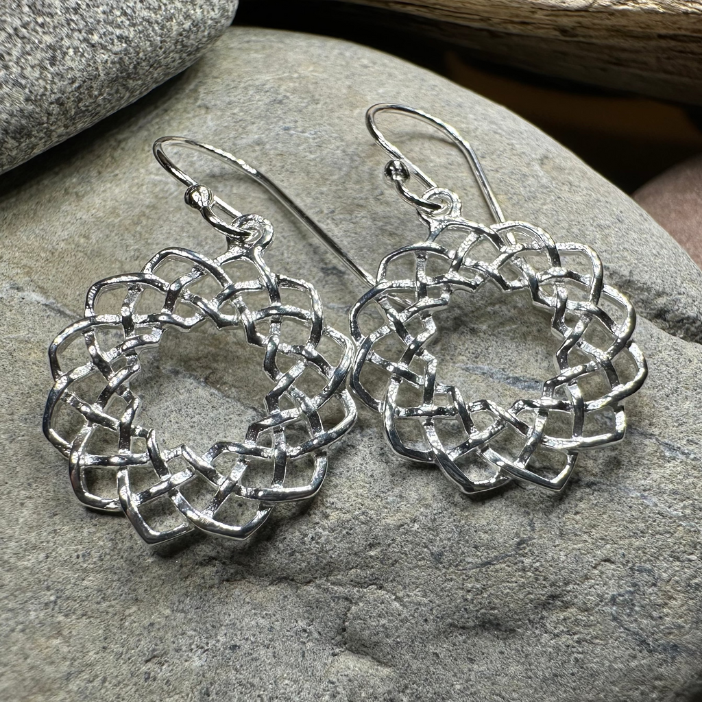 Celtic Eternity Knot Earrings