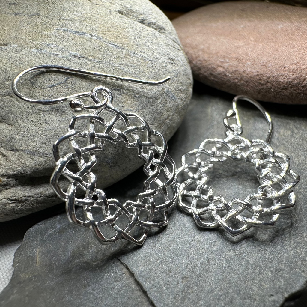 Celtic Eternity Knot Earrings