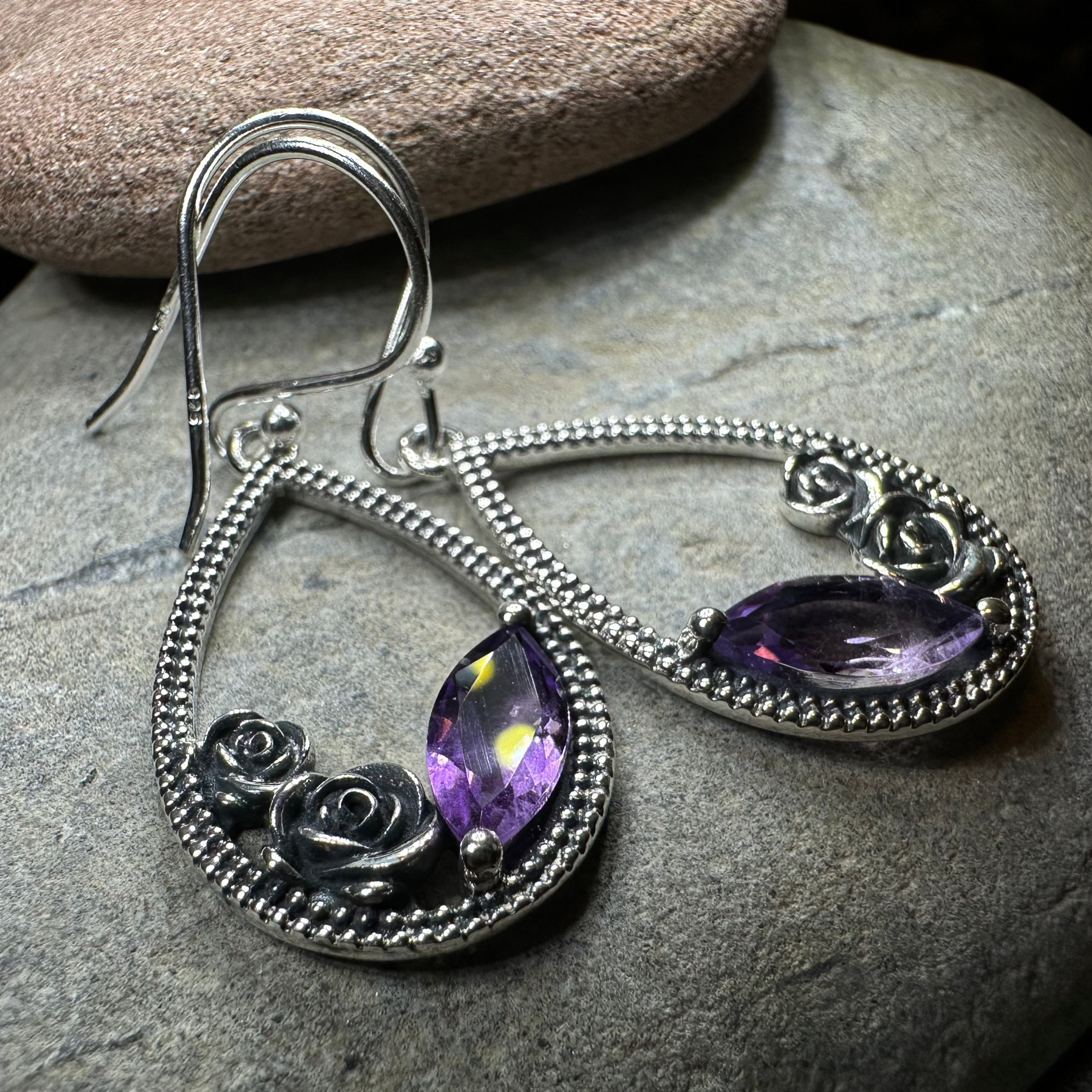 Sweet Irish Rose Earrings for Women