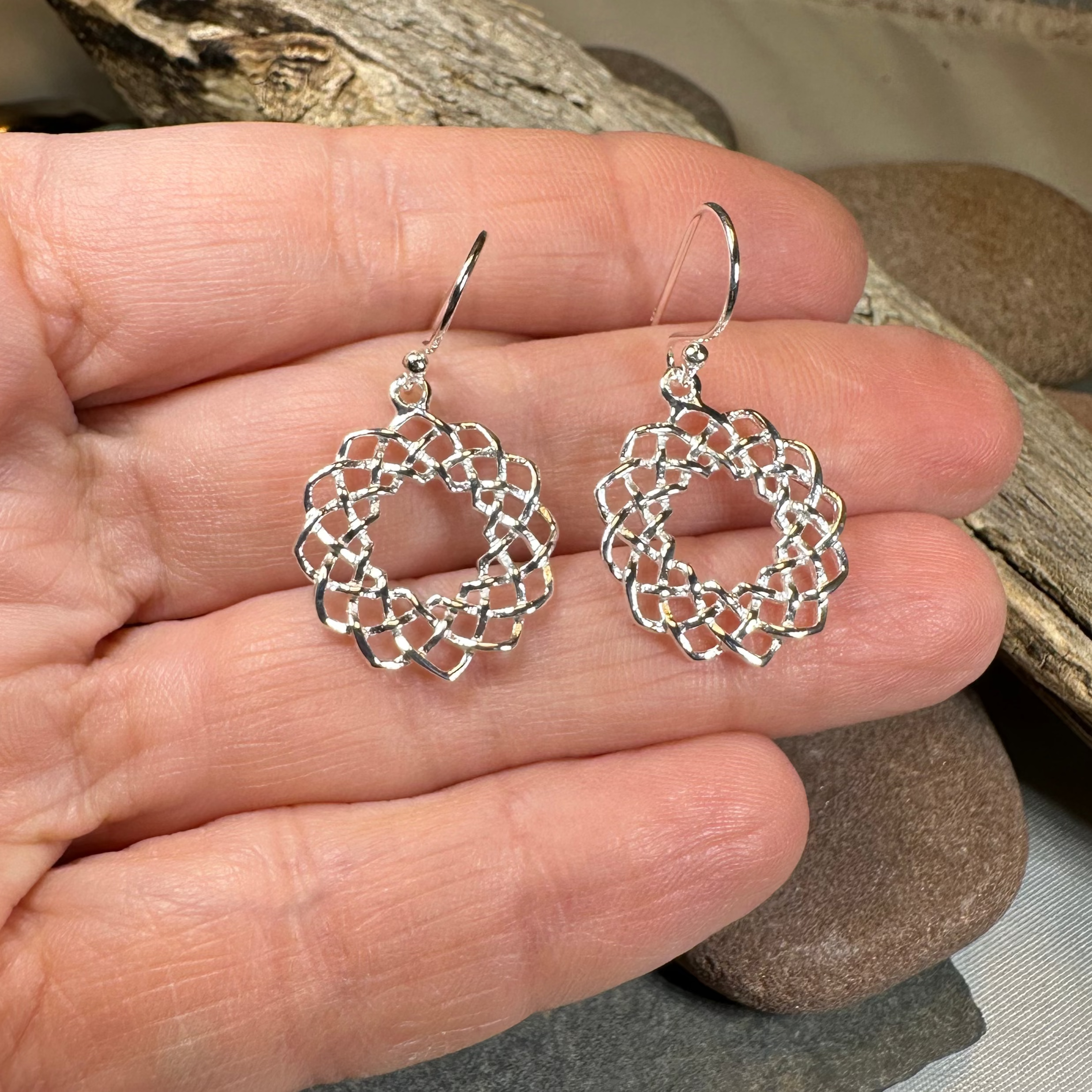 Celtic Eternity Knot Earrings