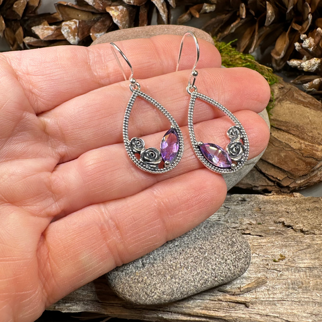 Sweet Irish Rose Earrings for Women