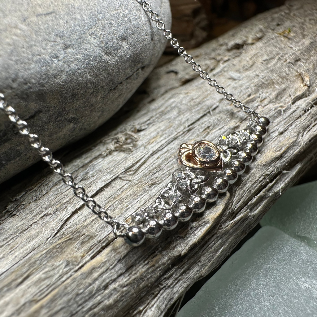 Celtic Princess Heart Necklace