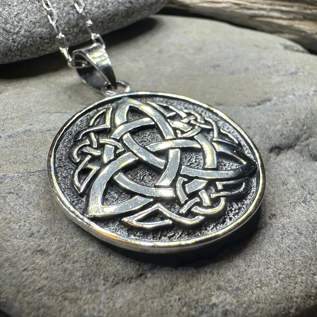 Stormfront Celtic Knot Necklace