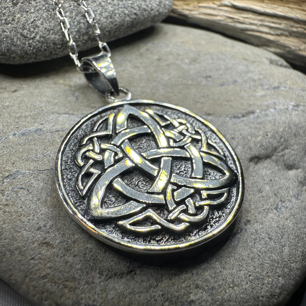Stormfront Celtic Knot Necklace
