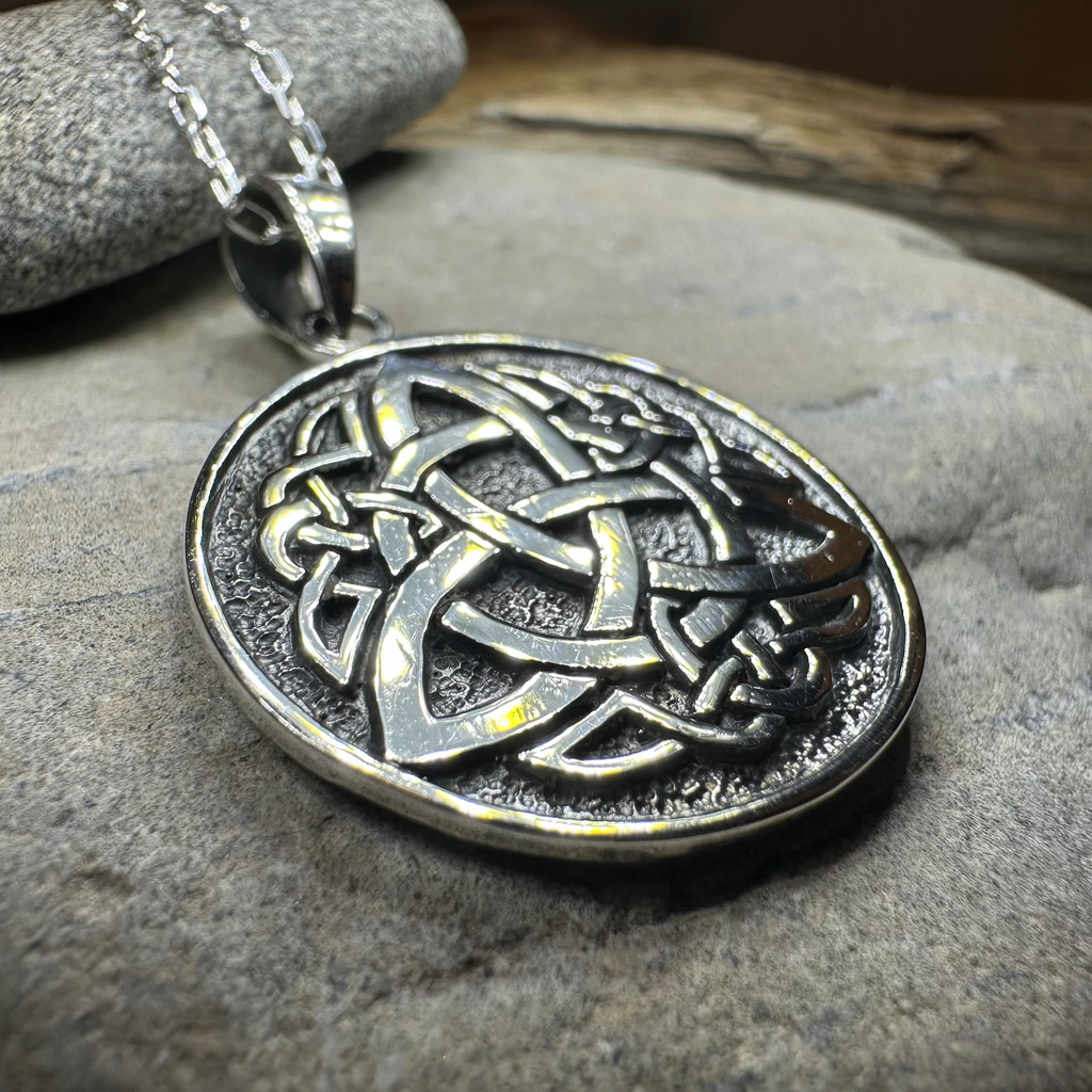 Stormfront Celtic Knot Necklace