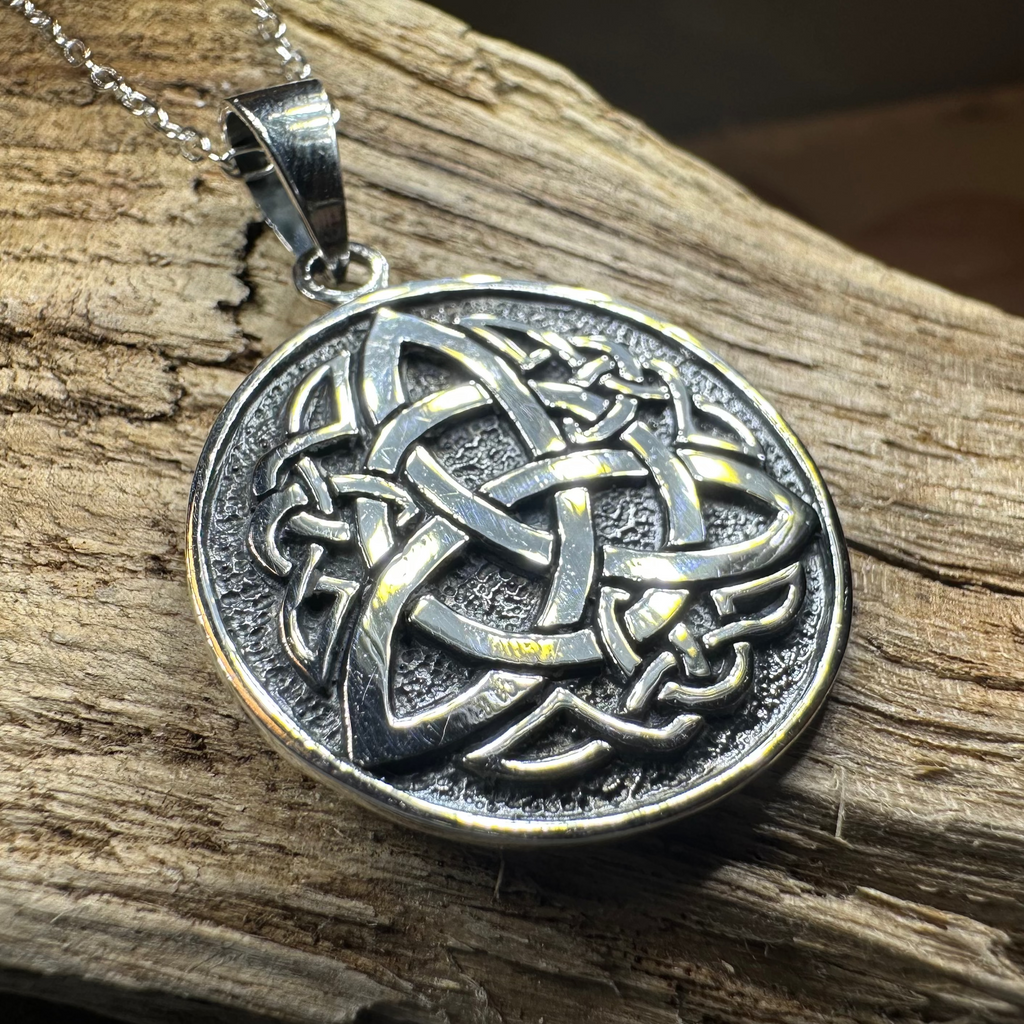 Stormfront Celtic Knot Necklace