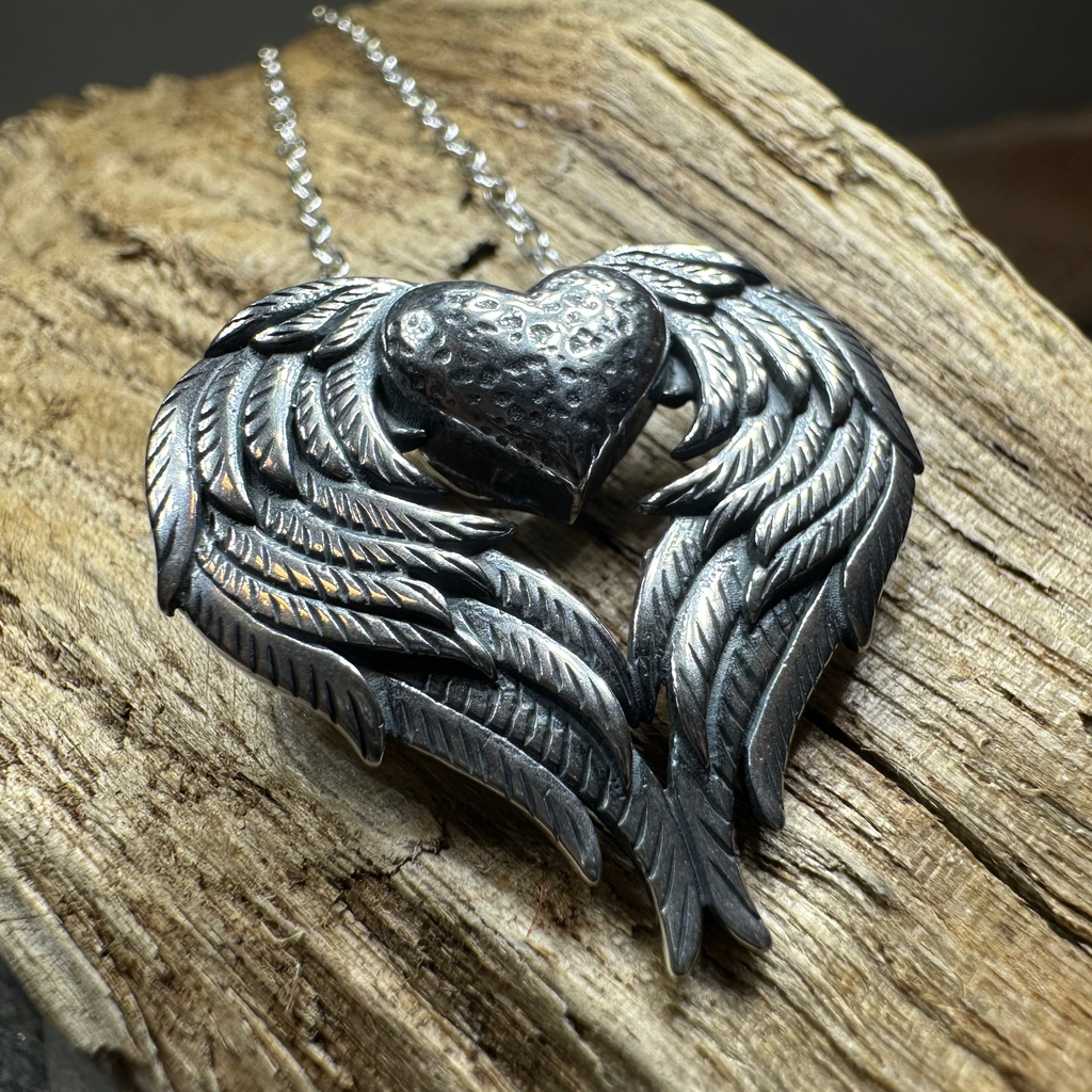 Seraphina Angel Wings Necklace