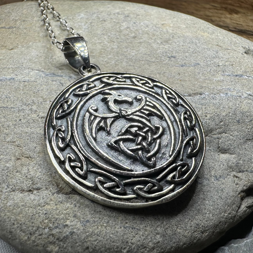 Rixon Celtic Dragon Necklace