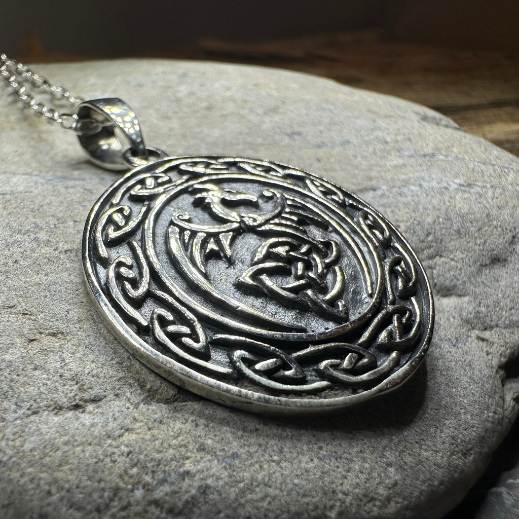 Rixon Celtic Dragon Necklace