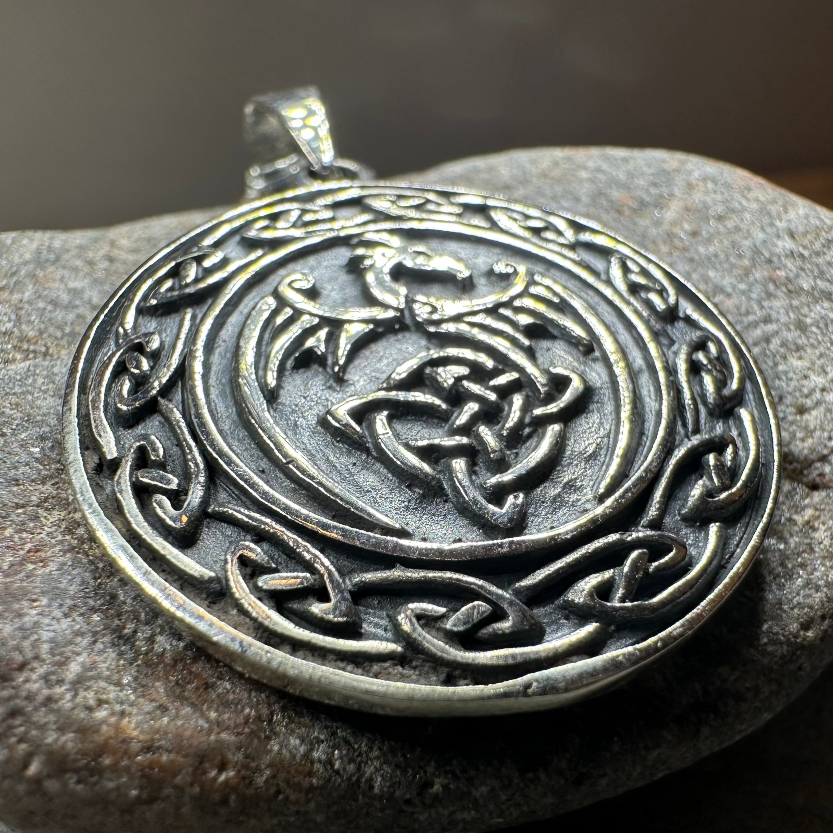 Rixon Celtic Dragon Necklace