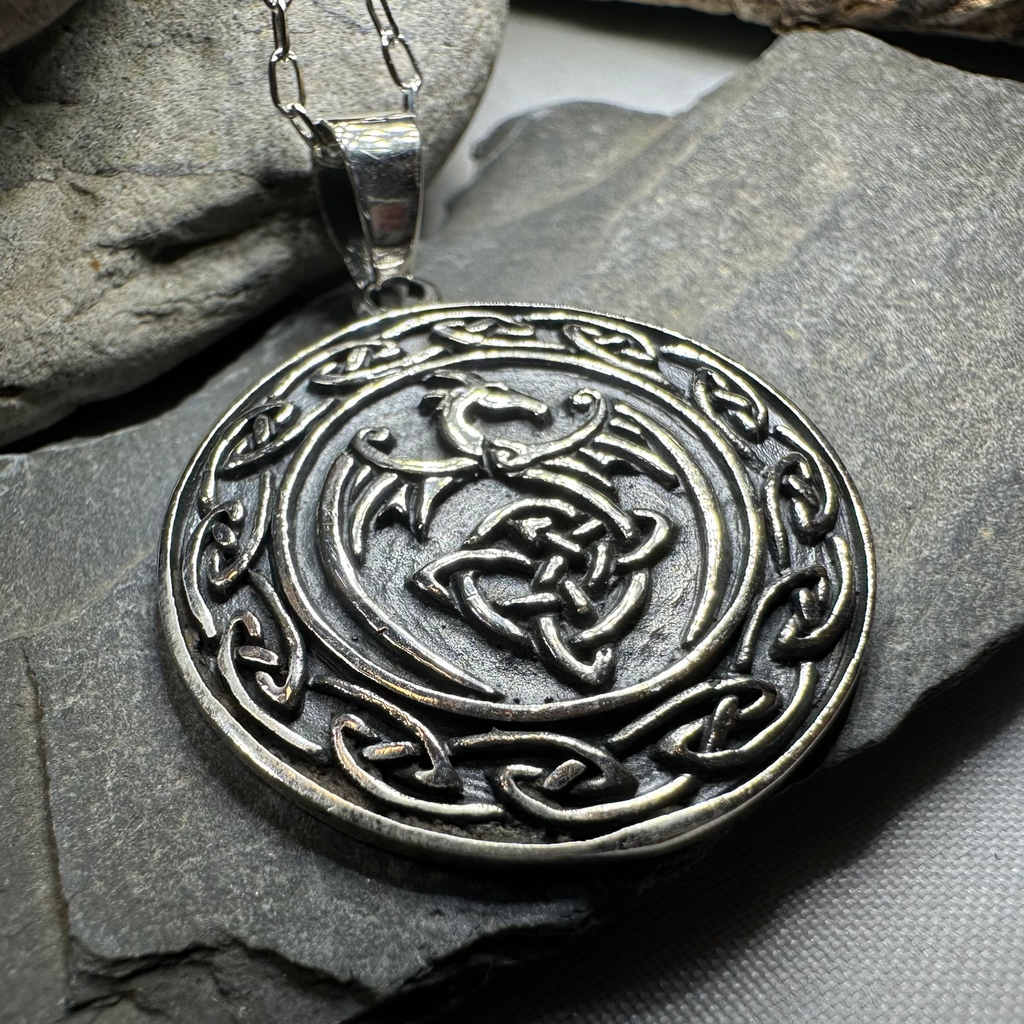 Rixon Celtic Dragon Necklace