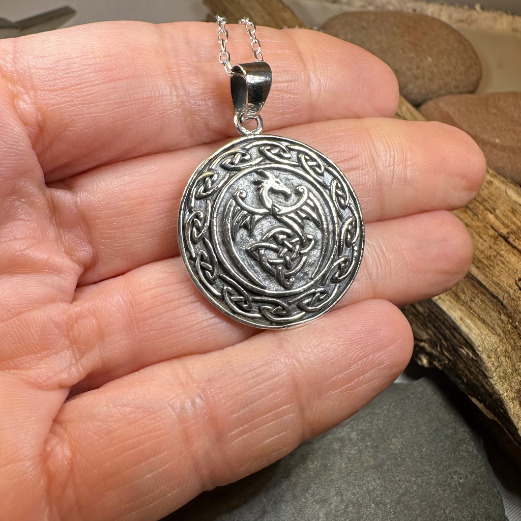 Rixon Celtic Dragon Necklace