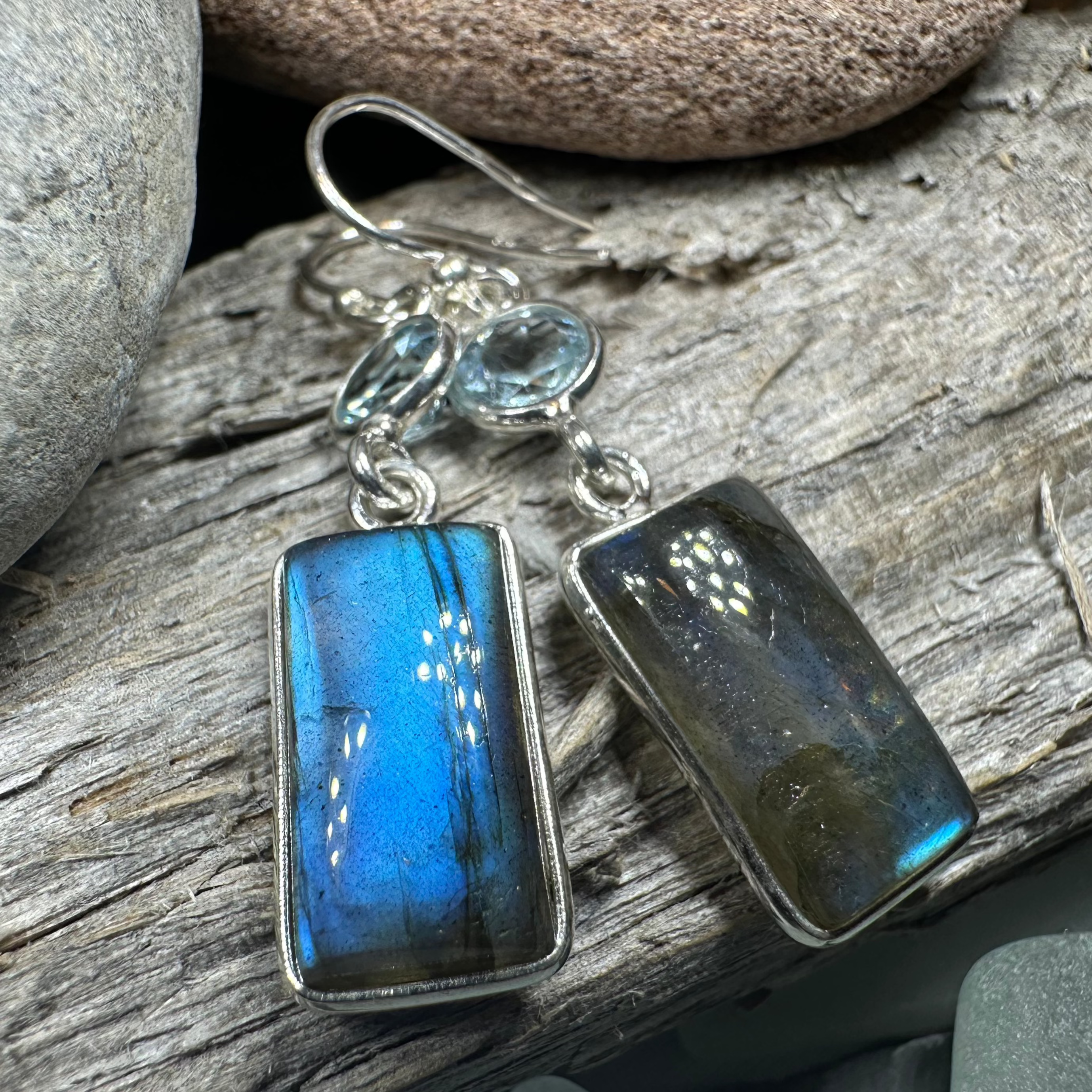 Celtic Waters Labradorite Earrings