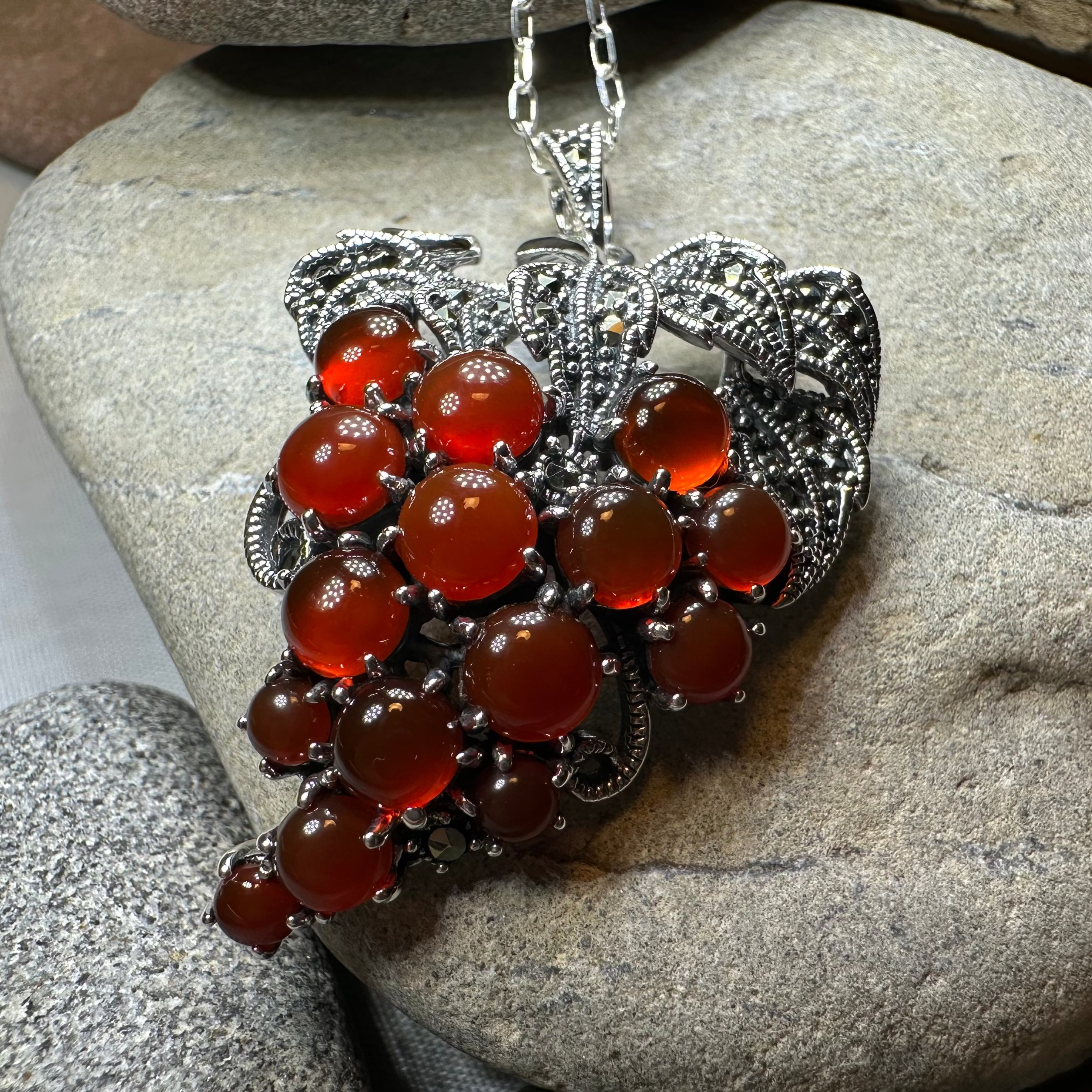 Wine Lovers Vineyard Necklace