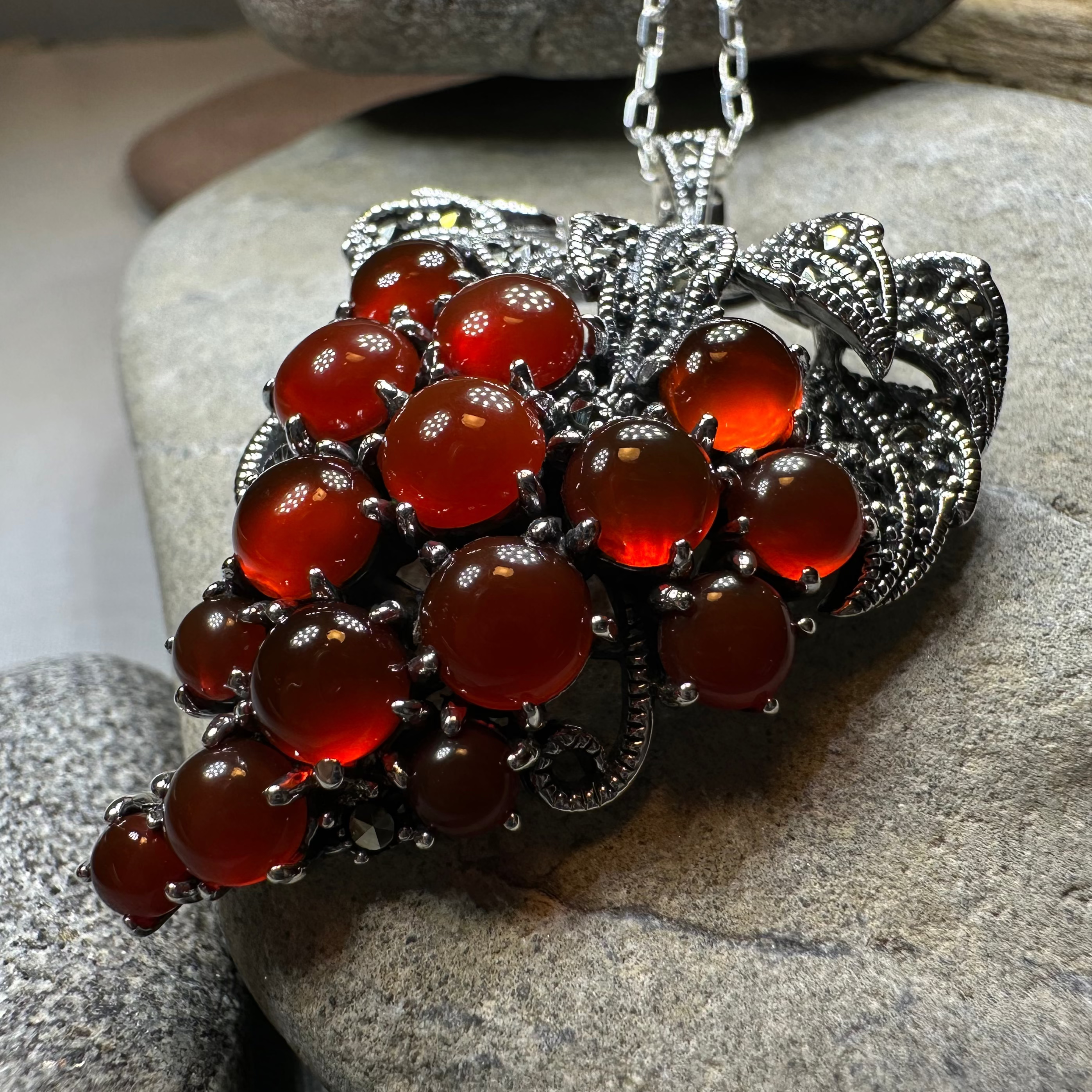 Wine Lovers Vineyard Necklace
