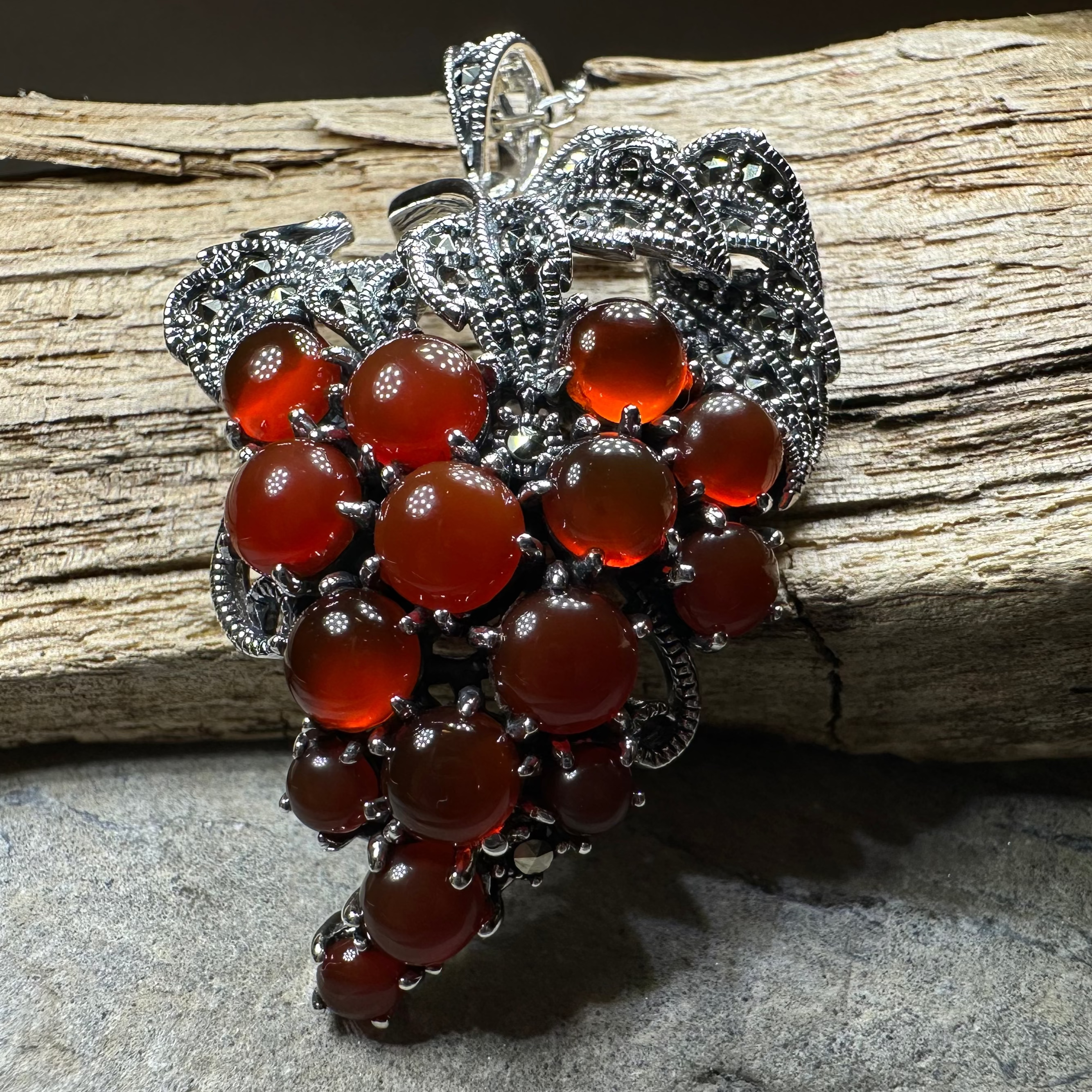 Wine Lovers Vineyard Necklace