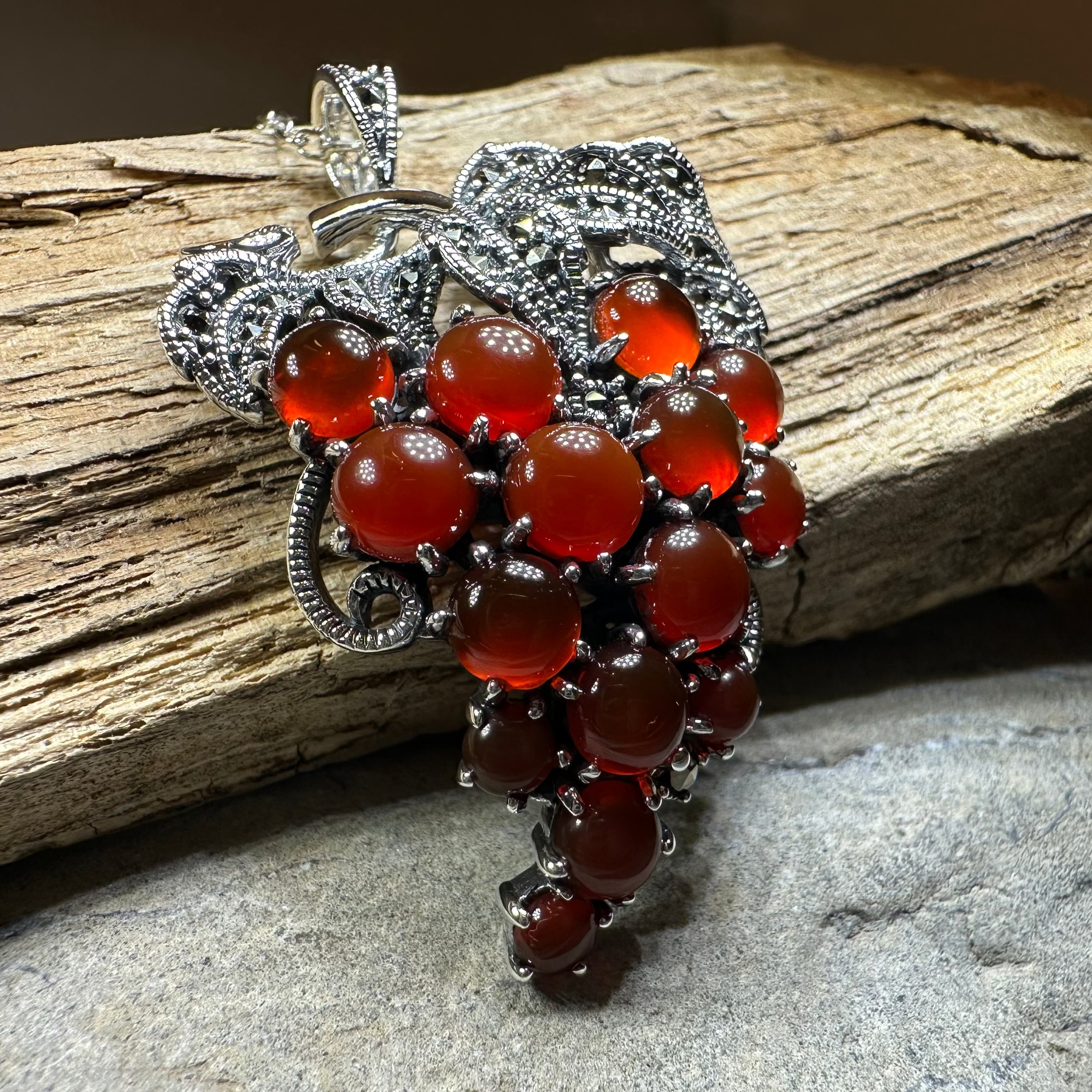 Wine Lovers Vineyard Necklace
