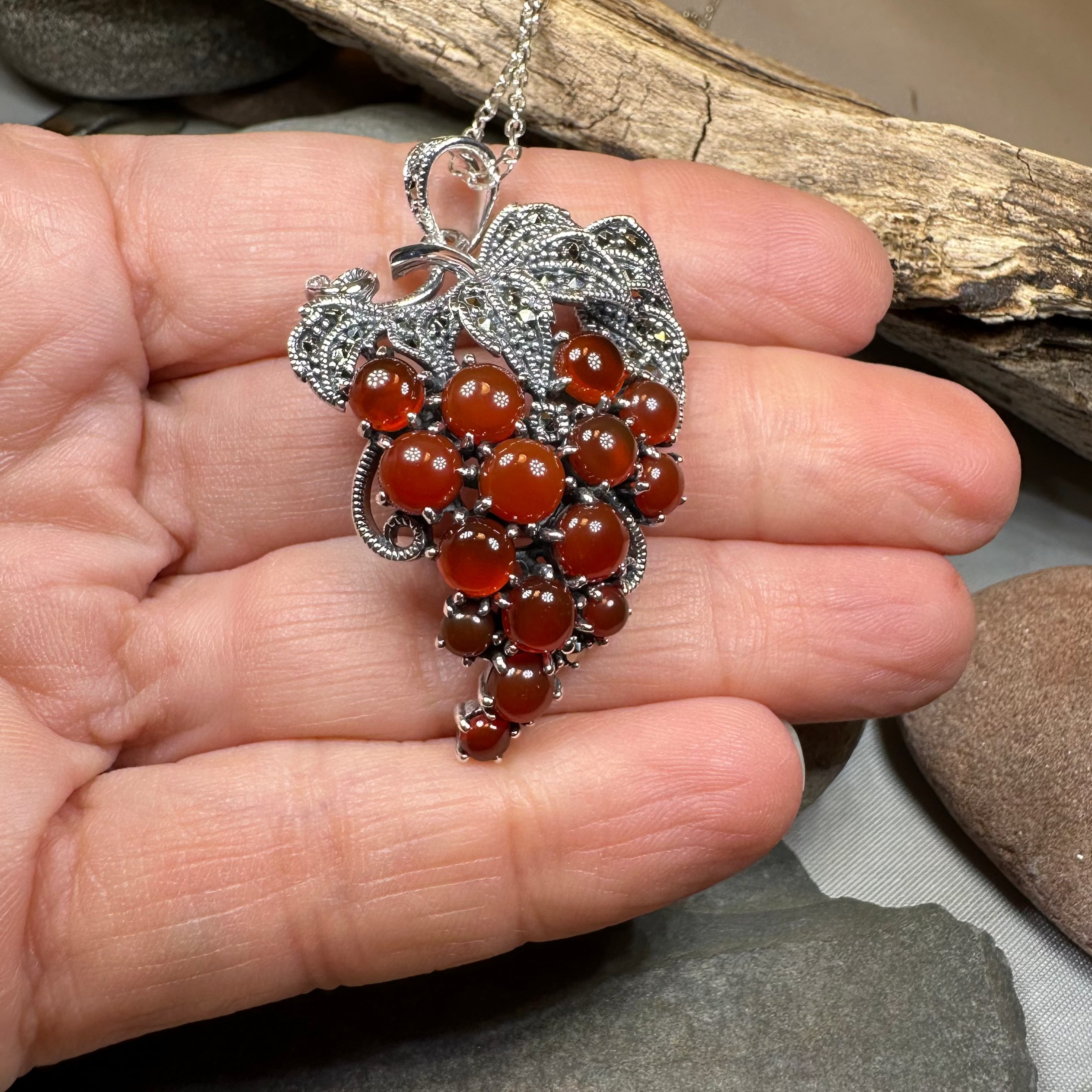 Wine Lovers Vineyard Necklace