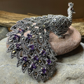 Bellevue Peacock Brooch & Pendant