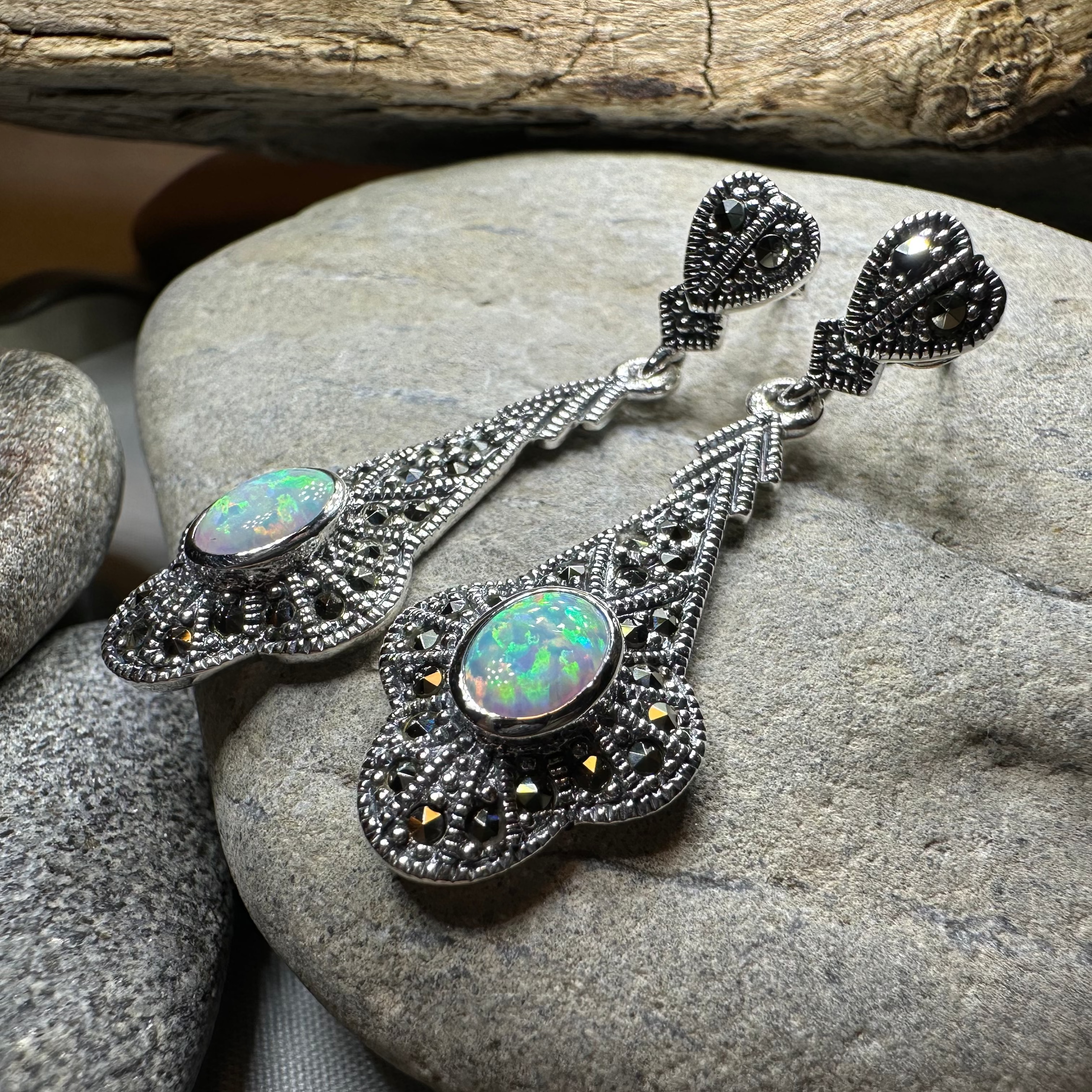 Alwena Marcasite Earrings