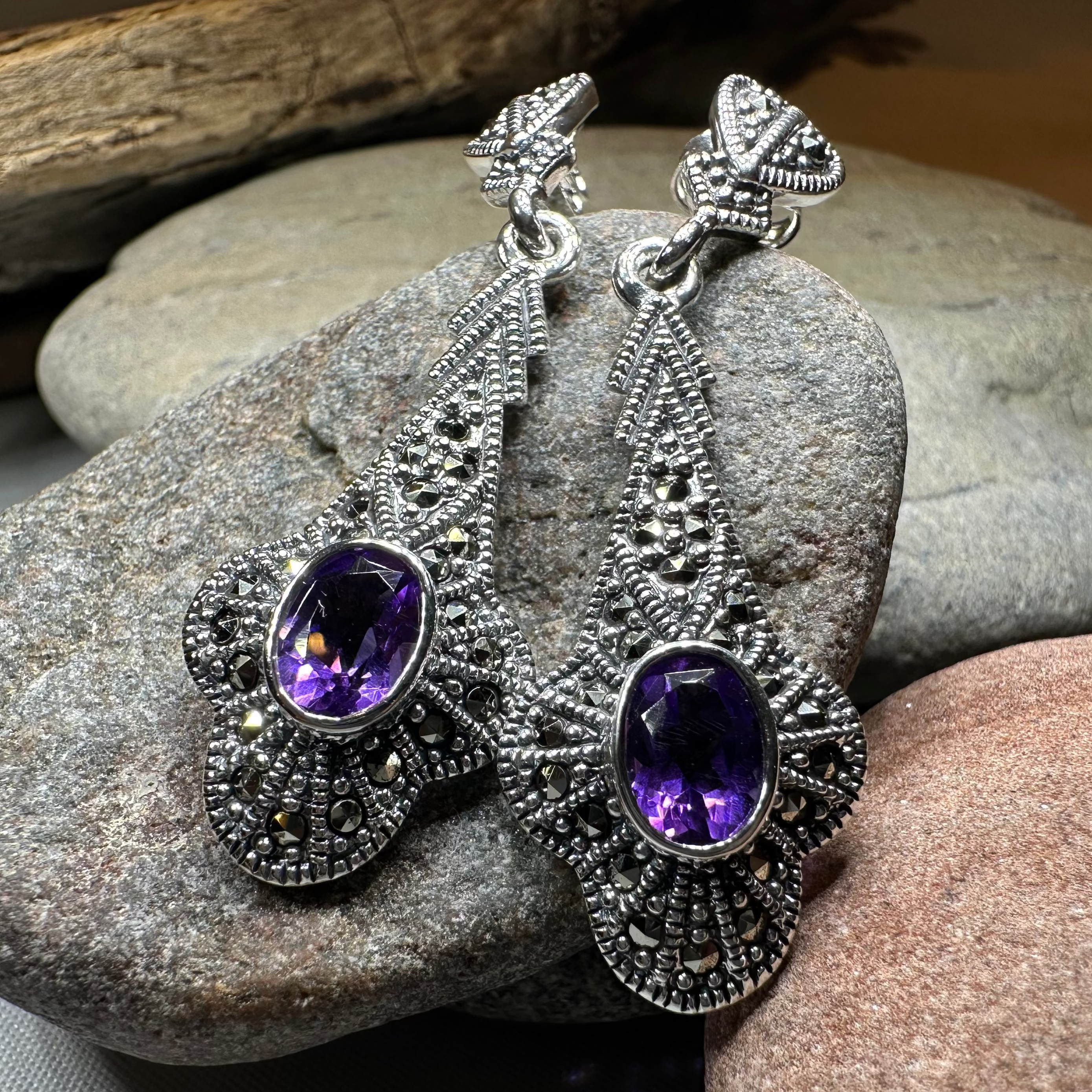 Alwena Marcasite Earrings