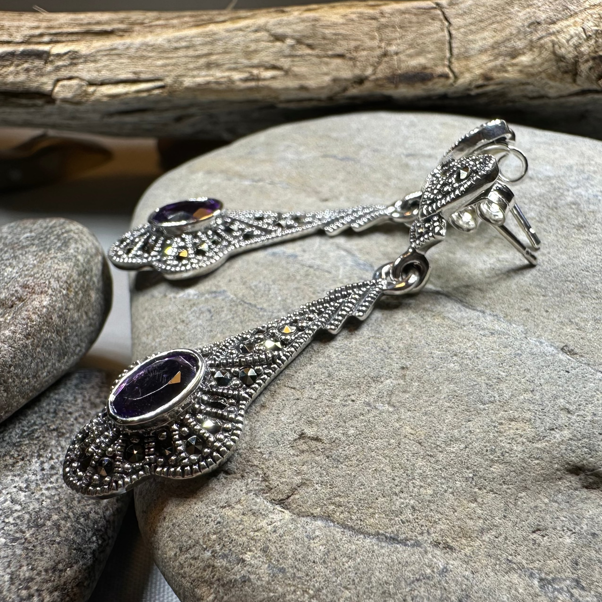 Alwena Marcasite Earrings