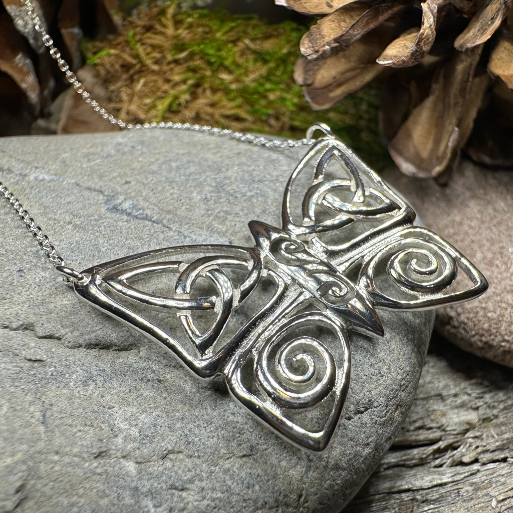 Sireena Butterfly Necklace - Made in Ireland