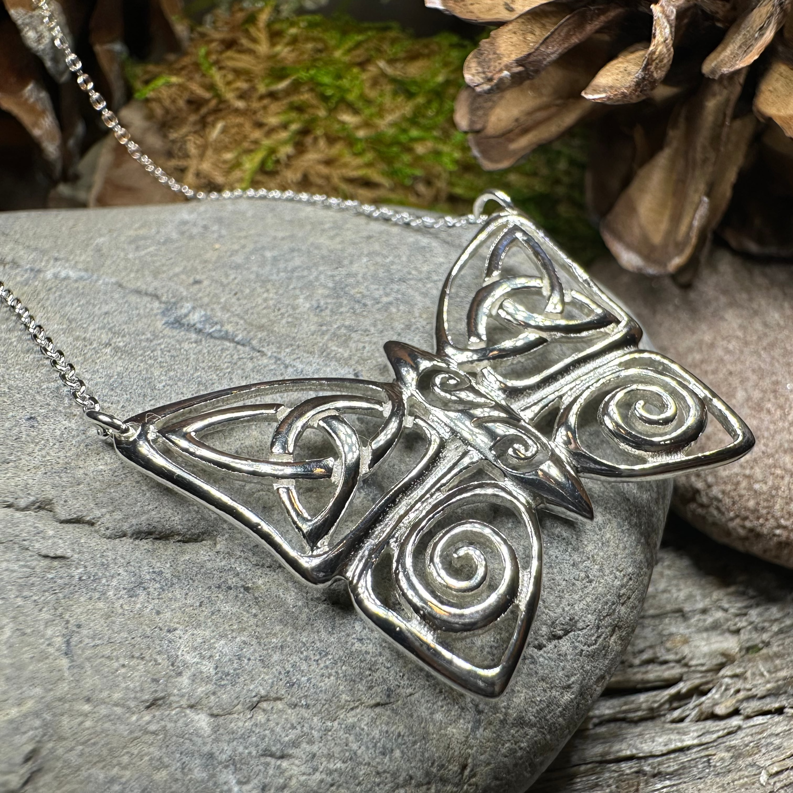Sireena Butterfly Necklace - Made in Ireland