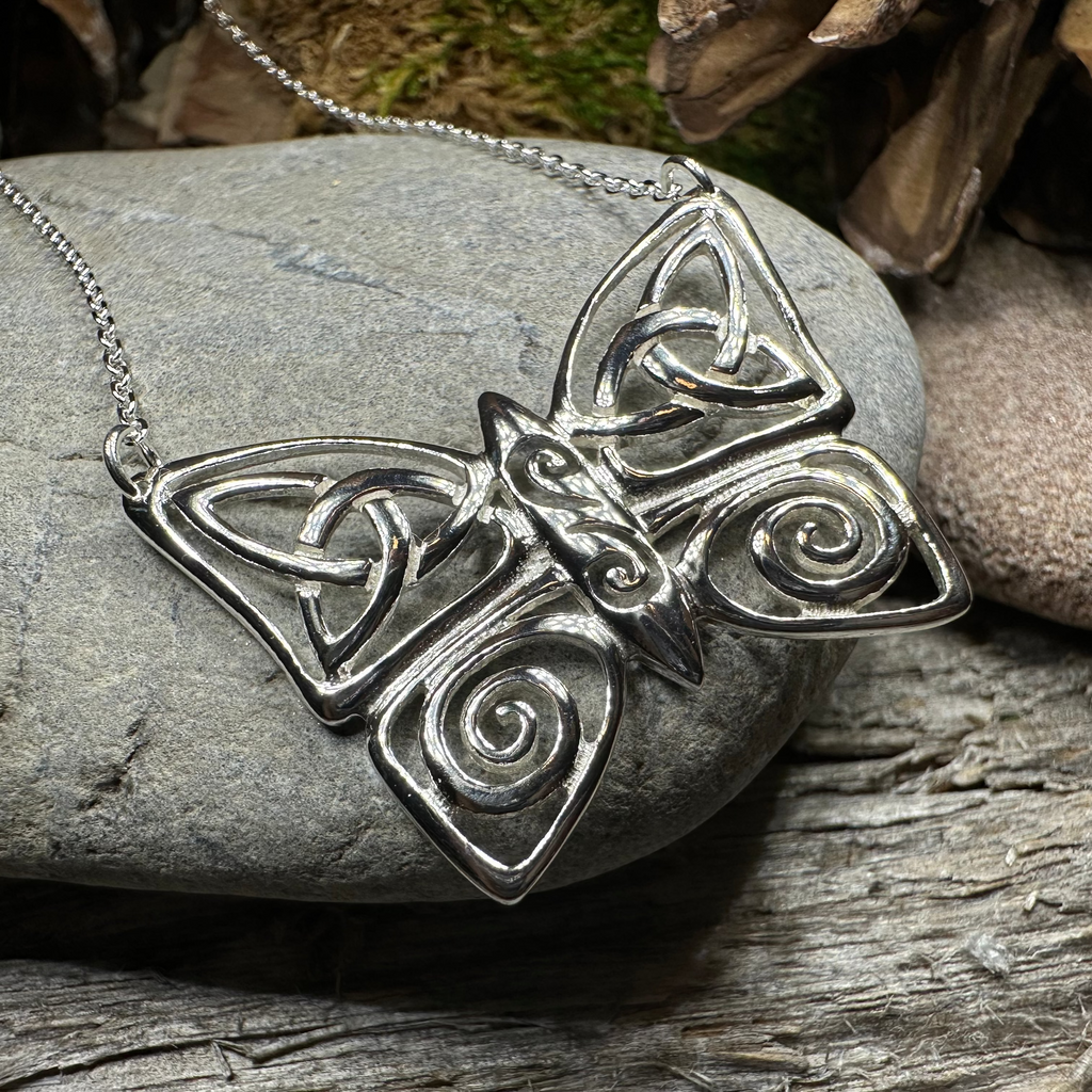 Sireena Butterfly Necklace - Made in Ireland