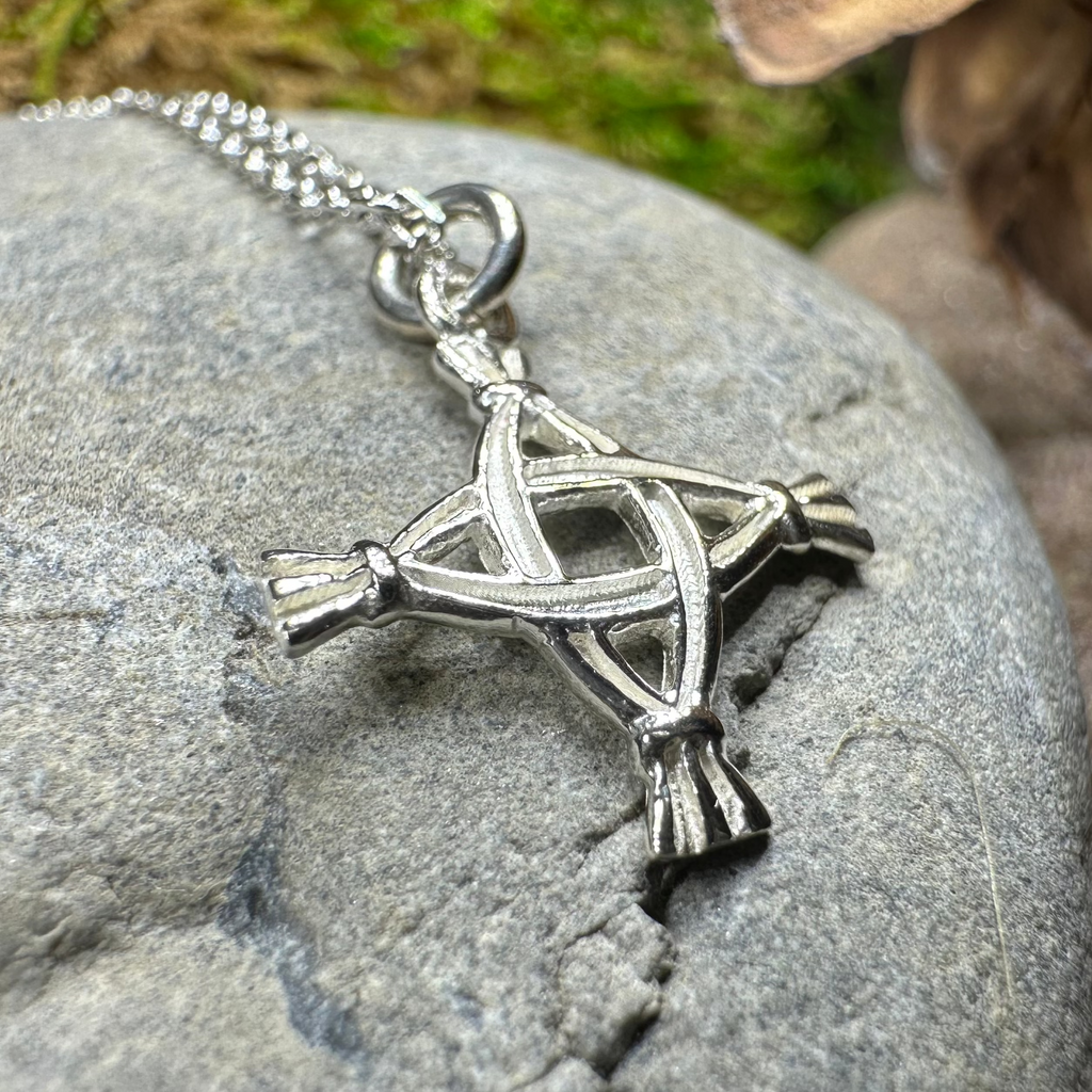 Kildare Saint Brigid's Cross Necklace